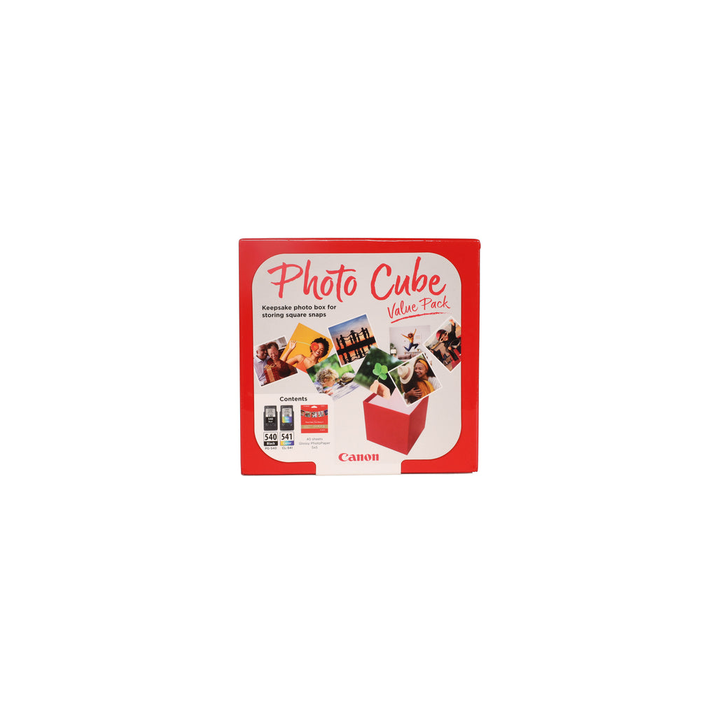 Canon Photo Cube PG-540/CL-541 K/CMY Ink/PP-201 5x5 in Photo Paper Plus Glossy II 5225B012_4