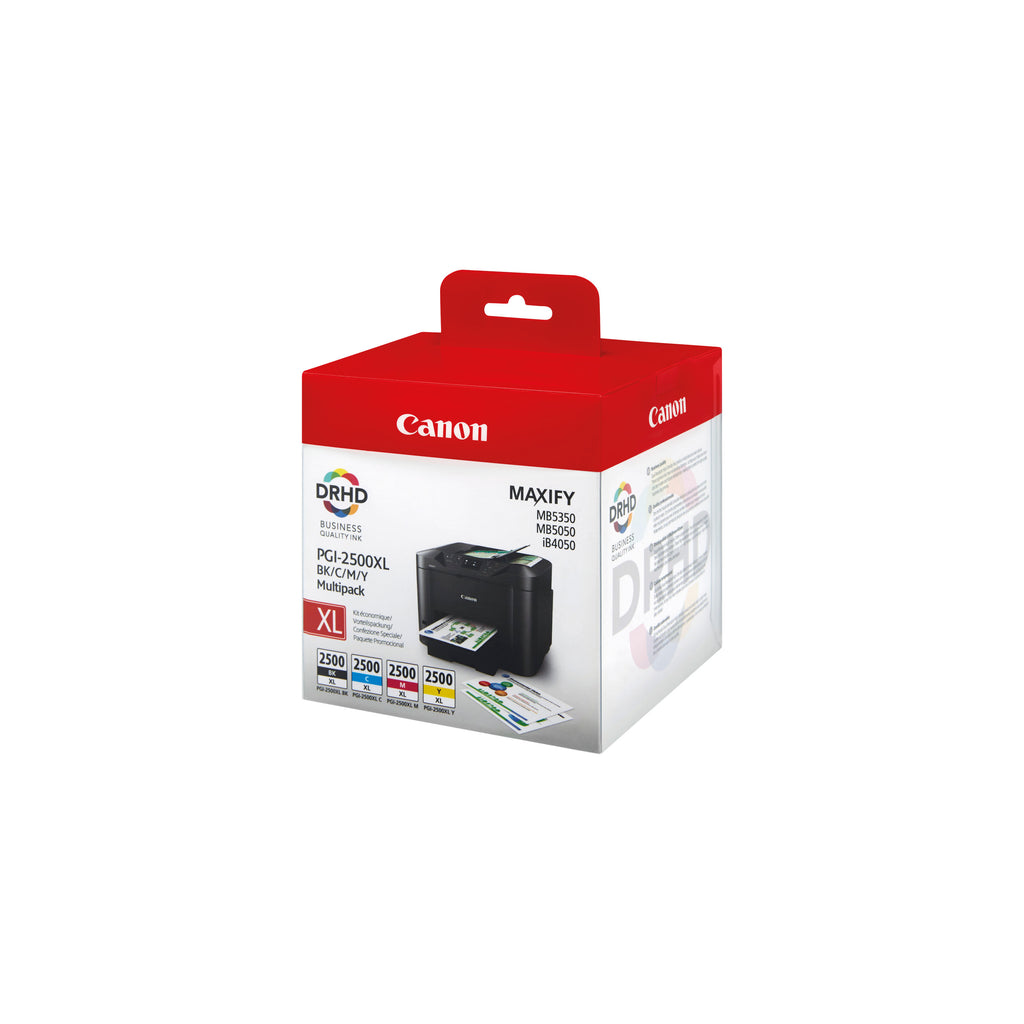 Canon PGI-2500XL Ink Cartridges High Yield CMYK Multipack 9254B010_2