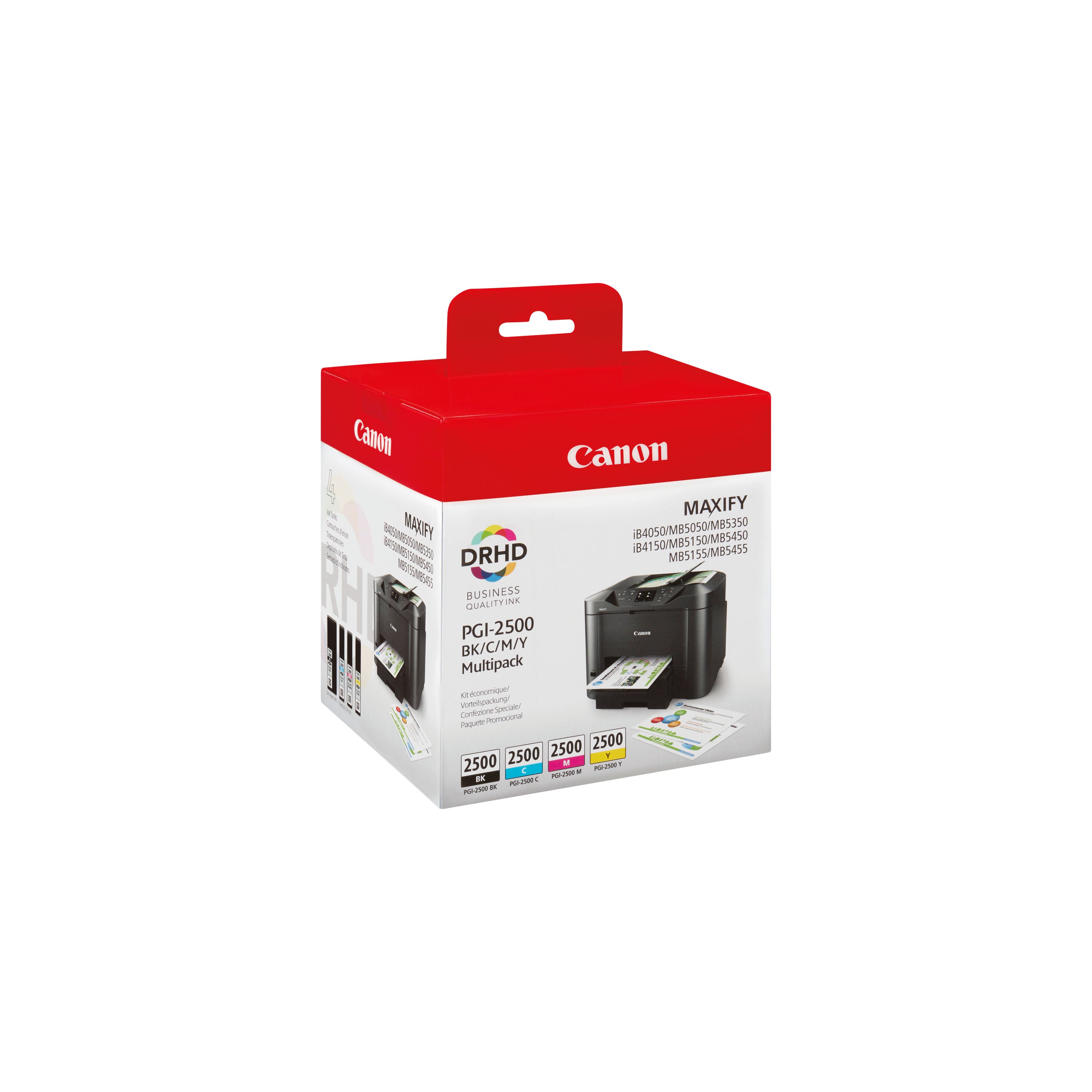 Canon PGI-2500 Ink Cartridges CMYK Multipack 9290B006