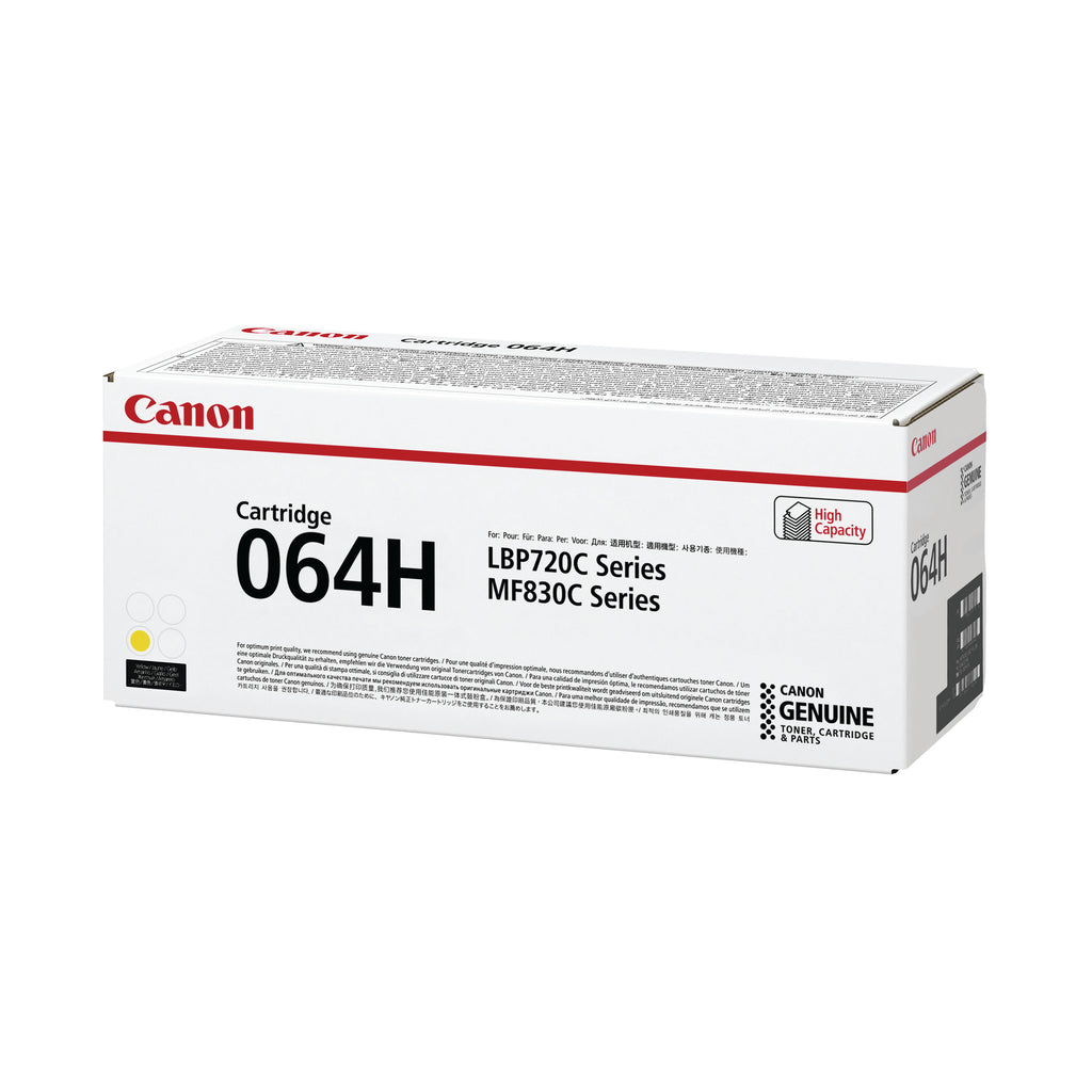 Canon 064H Toner Cartridge High Yield Yellow 4932C001_2