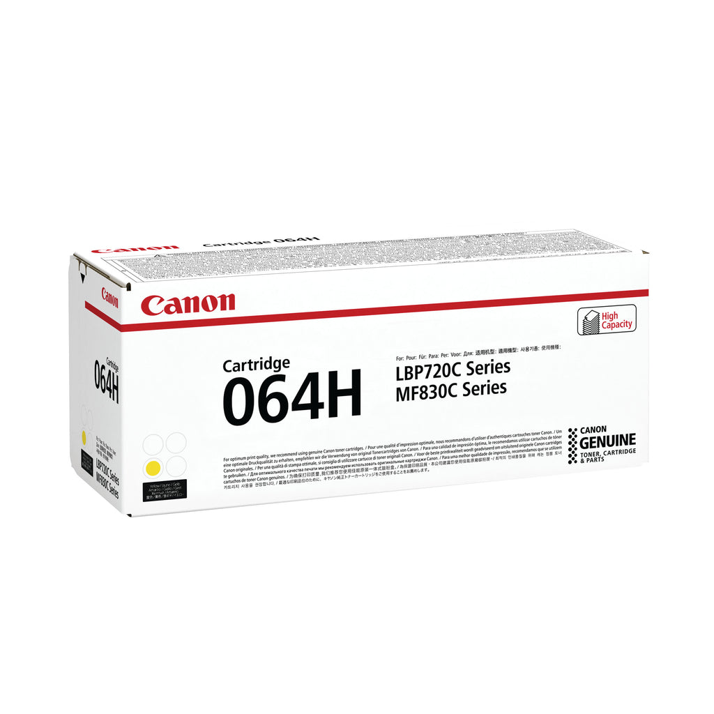 Canon 064H Toner Cartridge High Yield Yellow 4932C001_3
