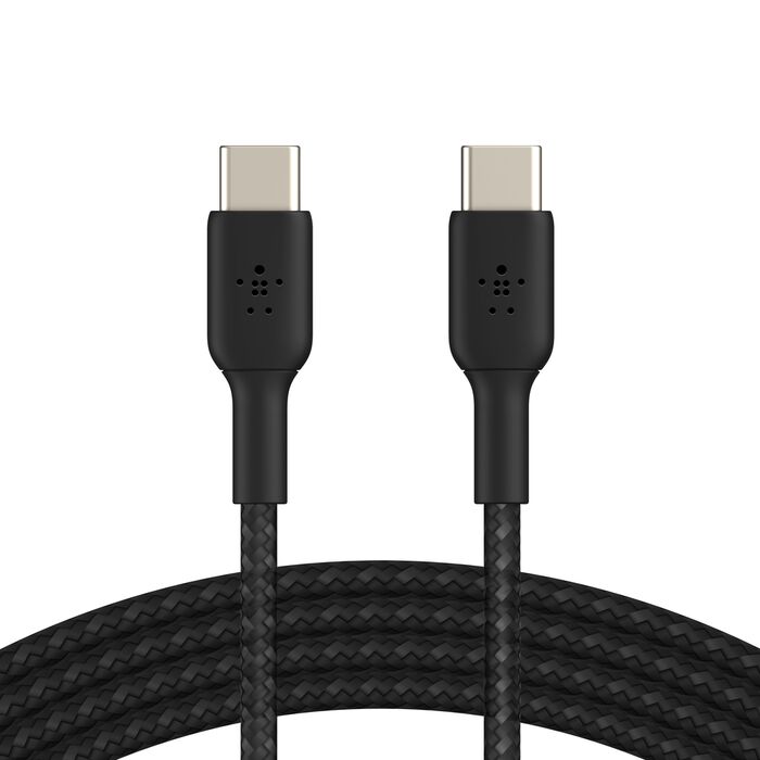 BELKIN BoostCharge Braided USB-C Lead, 1m Black