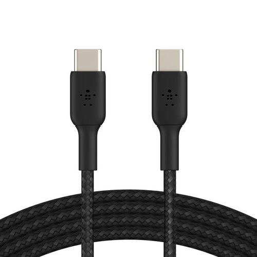 BELKIN BoostCharge Braided USB-C Lead, 1m Black