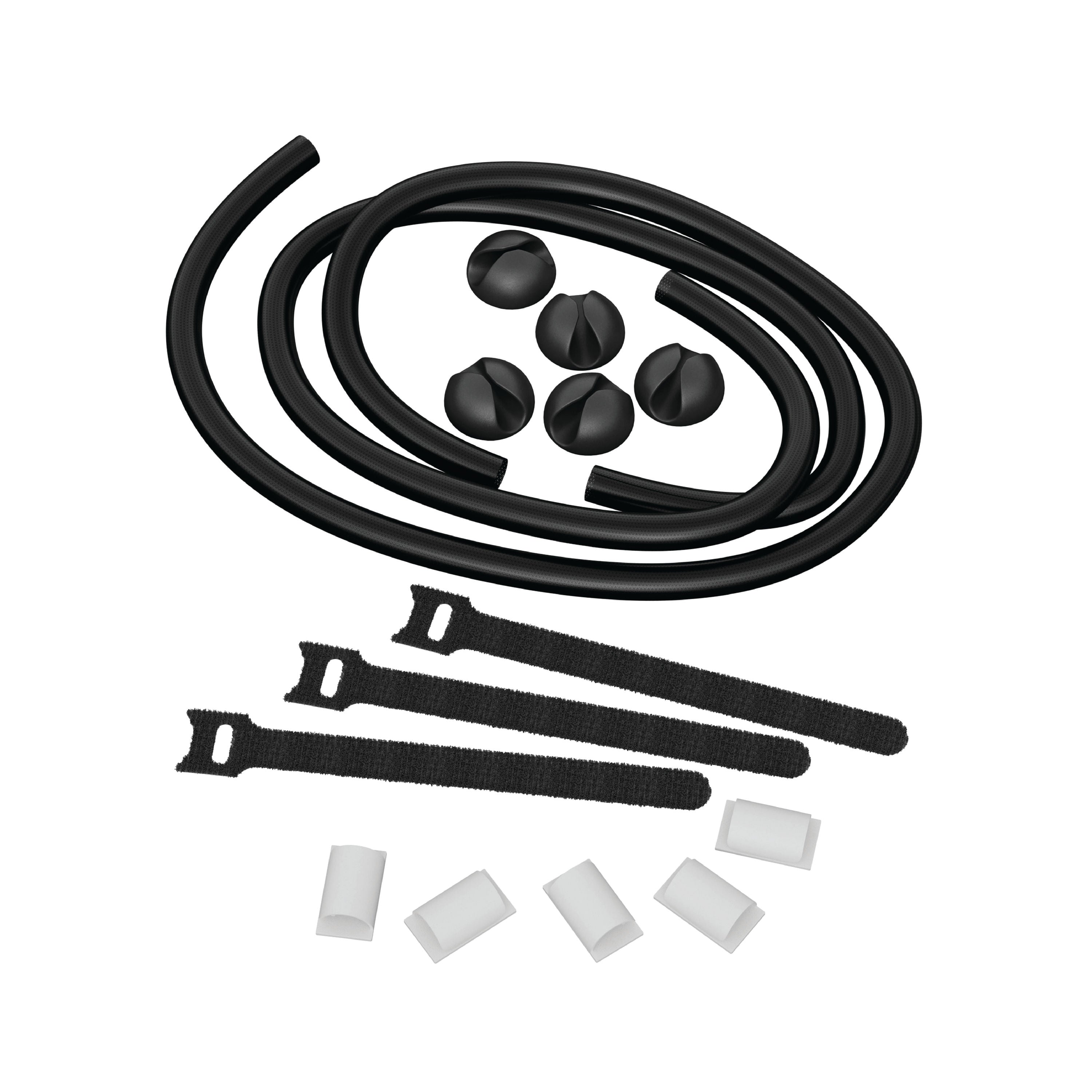 D-Line Cable Tidy Kit 4-in-1 Cable Management Set CTKIT15