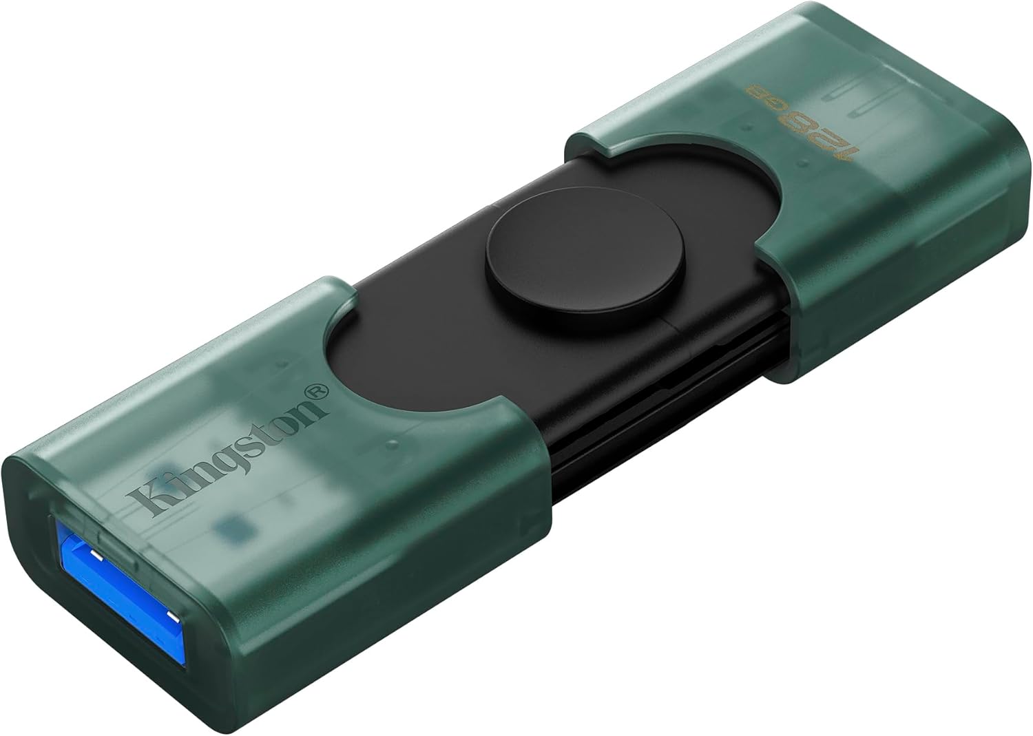 Kingston DataTraveler Duo Dual Interface USB Flash Drive, 128GB 4
