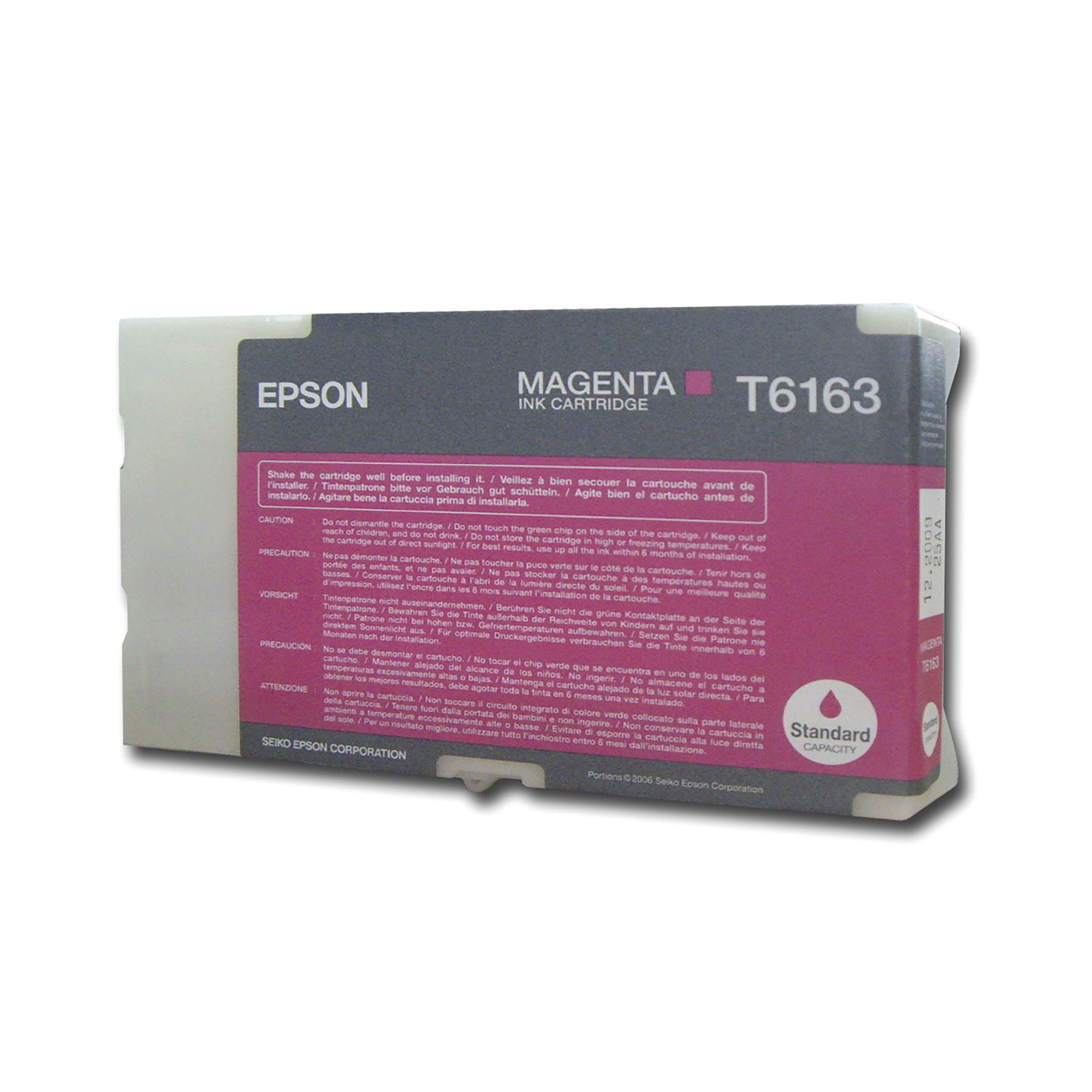 Epson T6163 DURABrite Ultra Ink Cartridge Magenta C13T616300_2