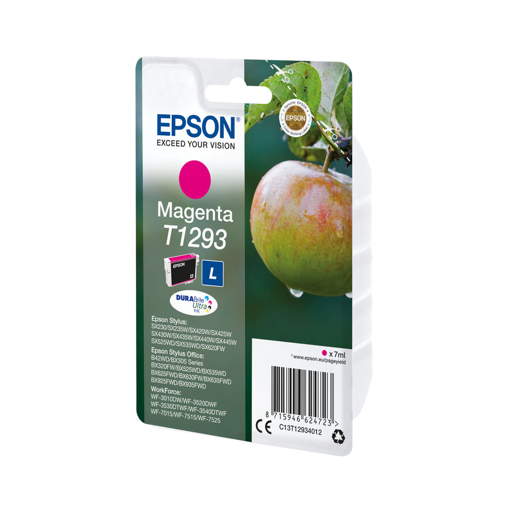 Epson T1293 Apple DURABrite Ultra Ink Cartridge Magenta C13T12934012_2