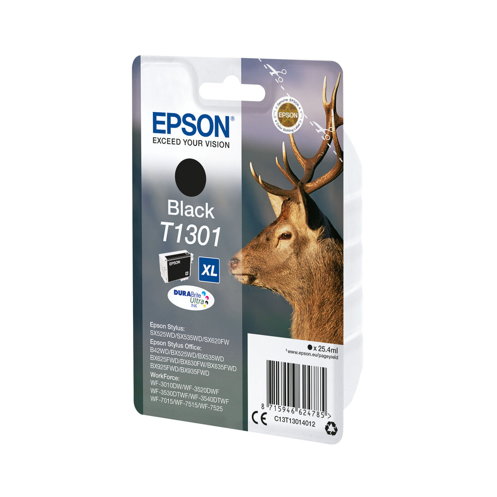 Epson T1301 Stag DURABrite Ultra Ink Cartridge Black C13T13014012_2