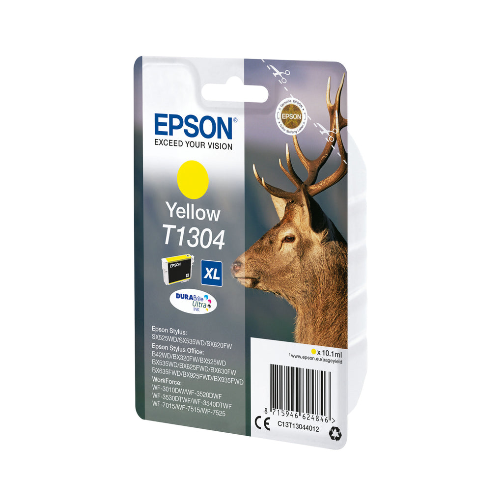 Epson T1304 Stag DURABrite Ultra Ink Cartridge Yellow C13T13044012_2