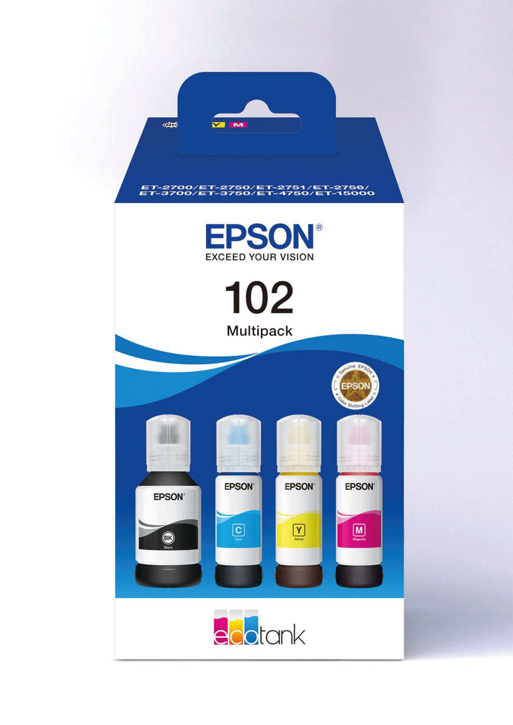 Epson 102 EcoTank Ink Bottle CMYK Multipack C13T03R640_2