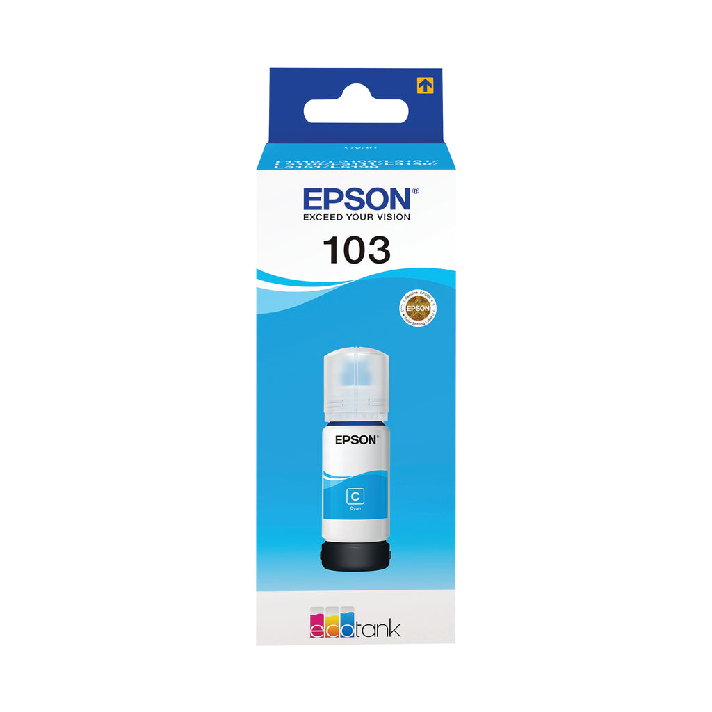 Epson 103 EcoTank Ink Bottle Cyan C13T00S24A10_2