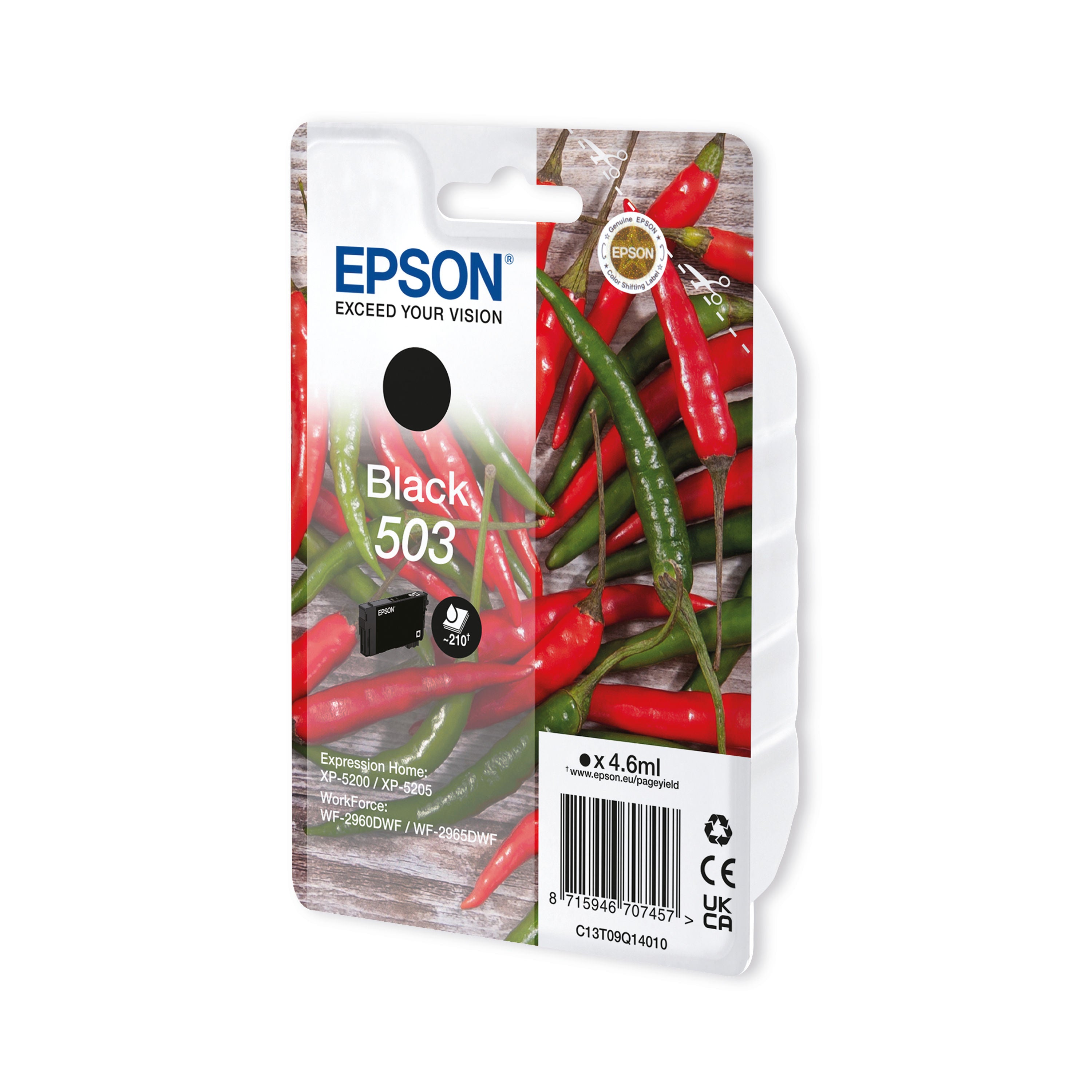 Epson 503 Chillies Ink Cartridge Black C13T09Q14010_2