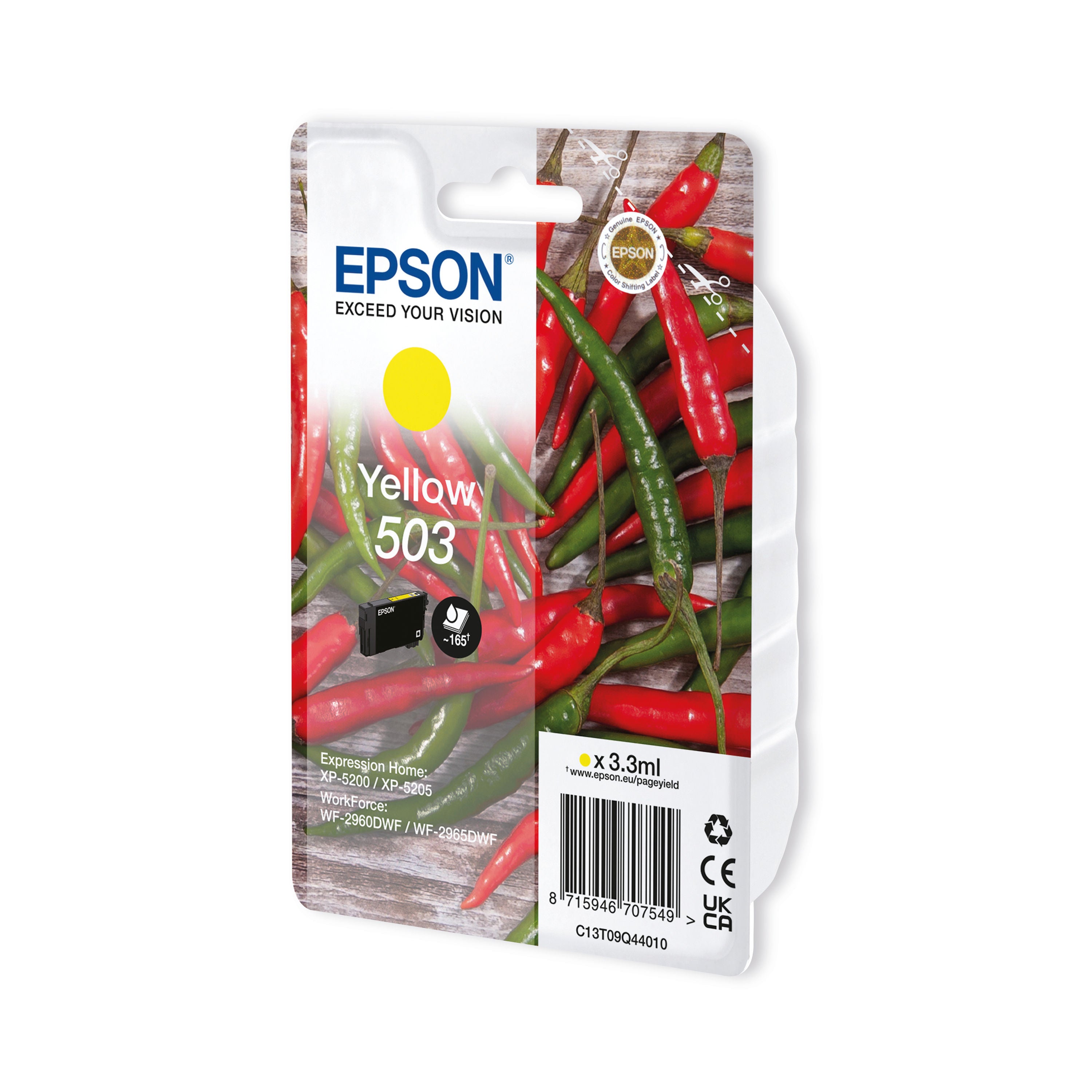 Epson 503 Chillies Ink Cartridge Yellow C13T09Q44010_2