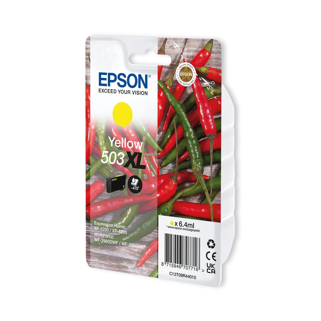Epson 503XL Chillies Ink Cartridge High Yield Yellow C13T09R44010_2