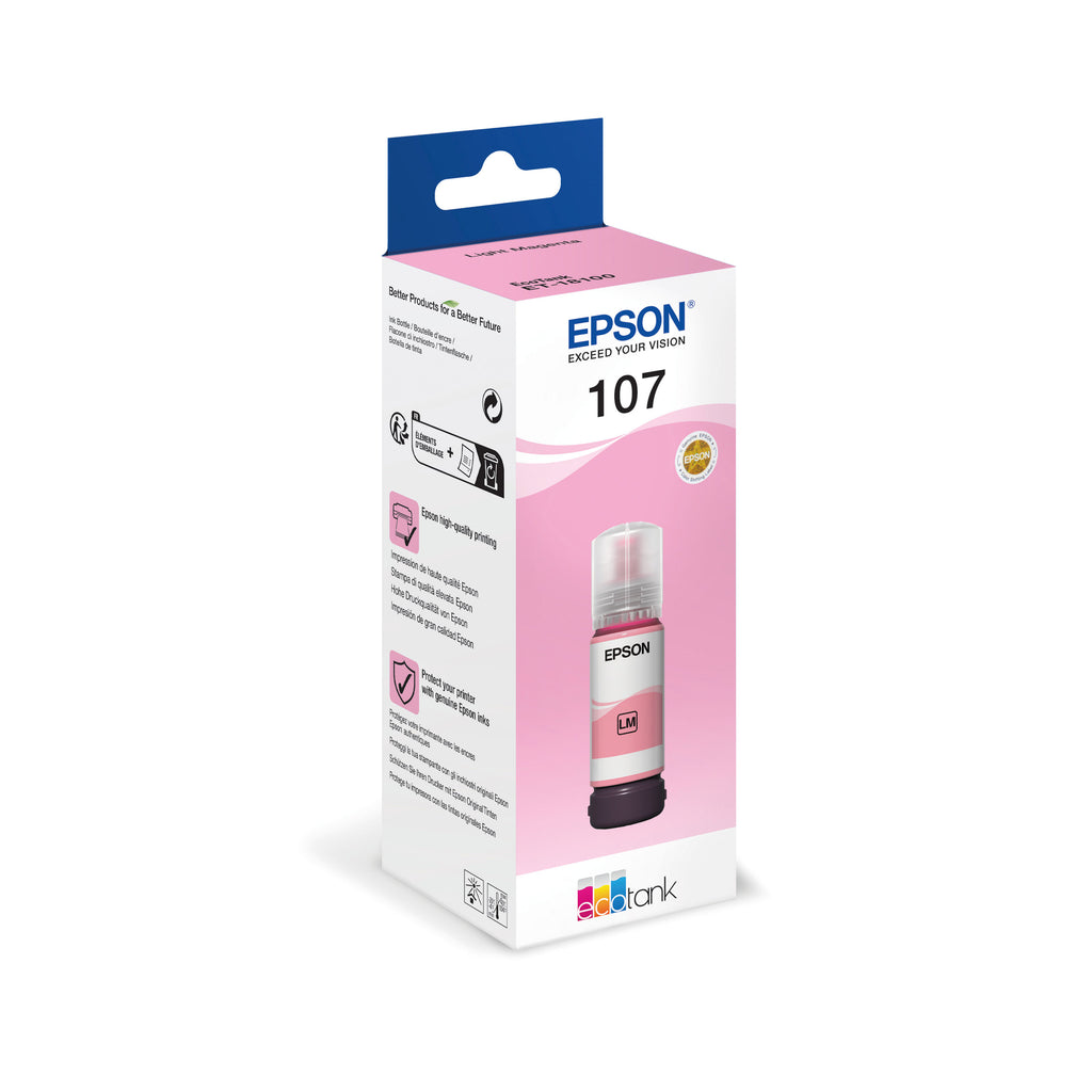 Epson 107 EcoTank Ink Bottle Light Magenta C13T09B640_2