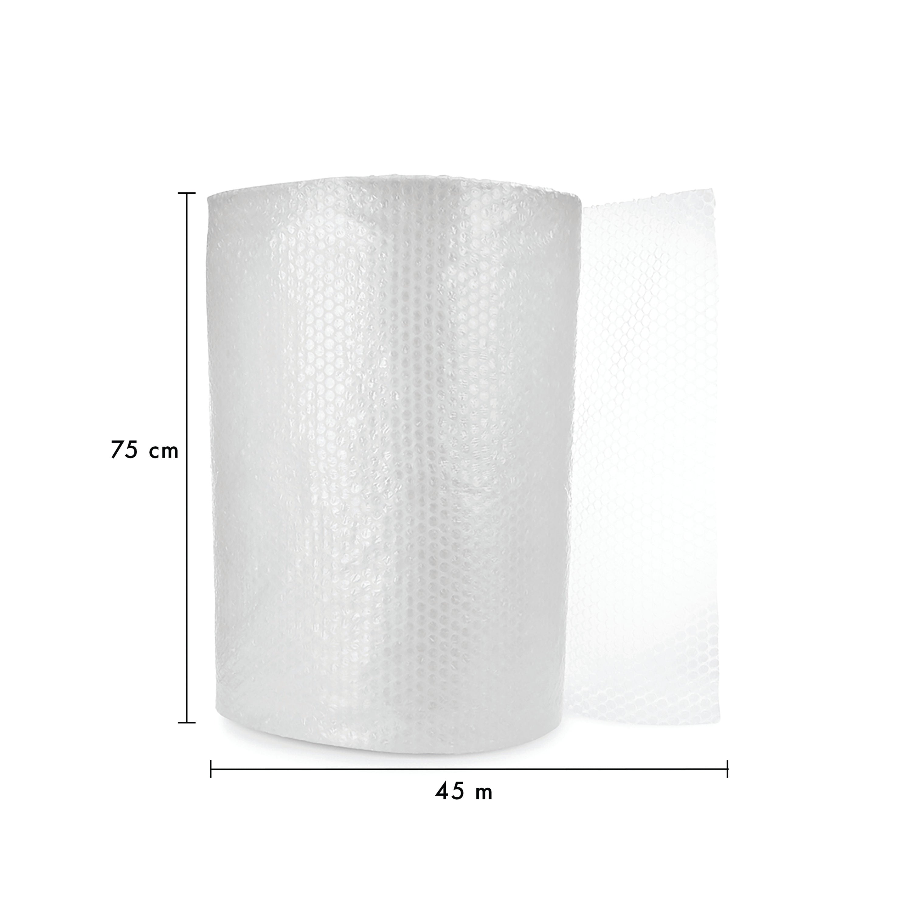 5 Star Bubble Wrap Roll Large Bubble 750mmx45m Clear FS678771_3