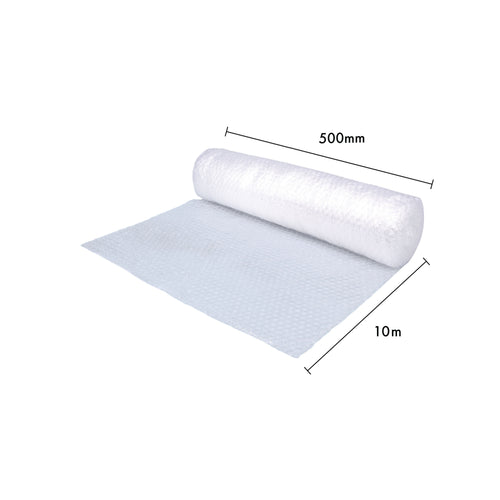 5 Star Bubble Wrap Roll Small Bubble 500mmx10m Clear FS678776_2