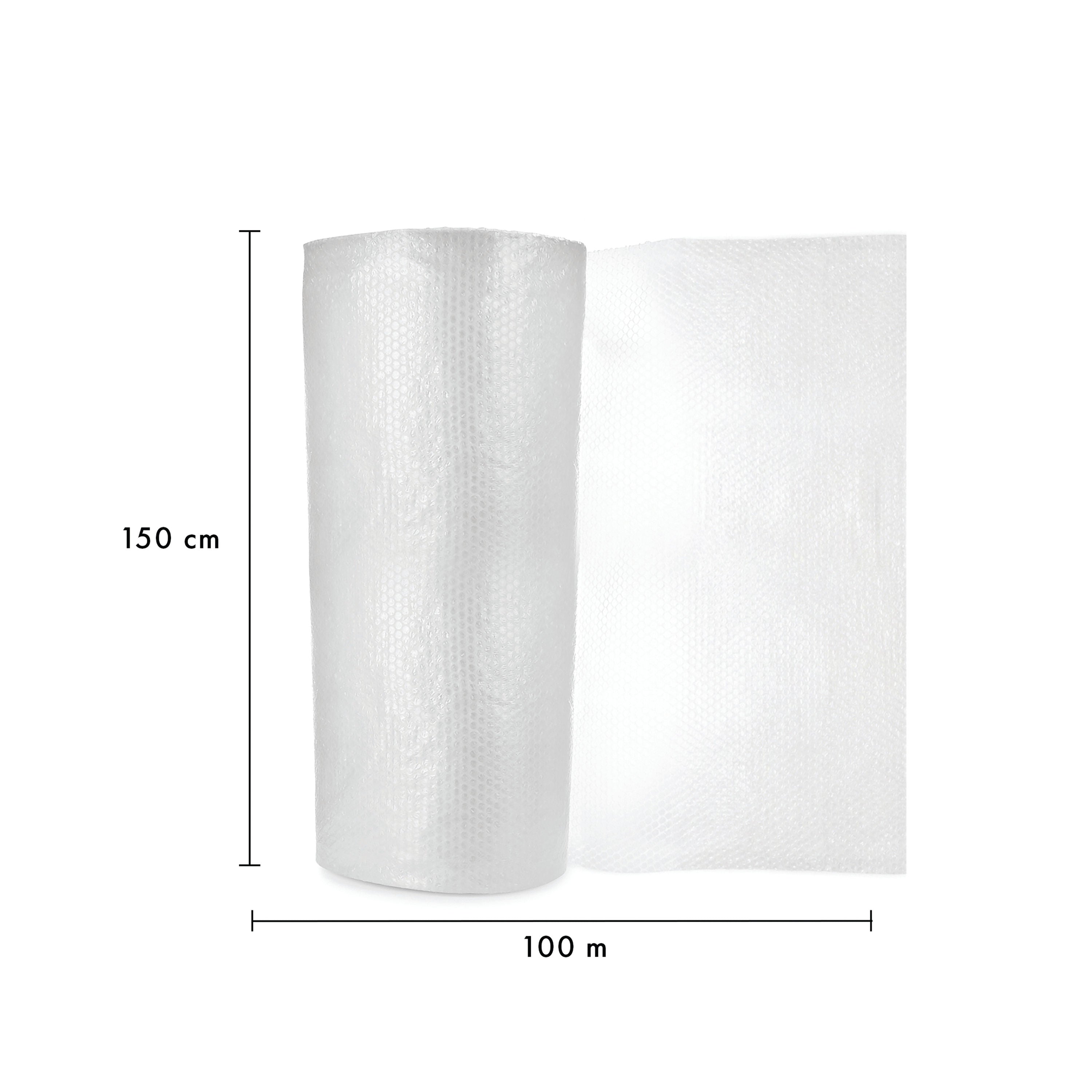 5 Star Bubble Wrap Roll Small Bubble 1500mmx100m Clear FS678976_3
