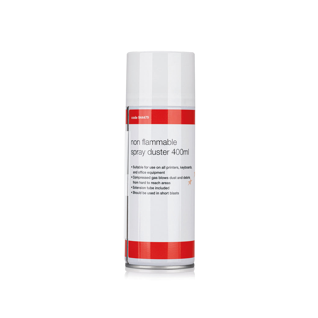 5 Star Air Duster Compressed Gas Non Flammable Red/White 400ml 944479