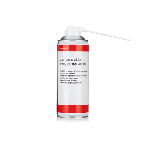 5 Star Air Duster Compressed Gas Non Flammable Red/White 400ml 944479_2