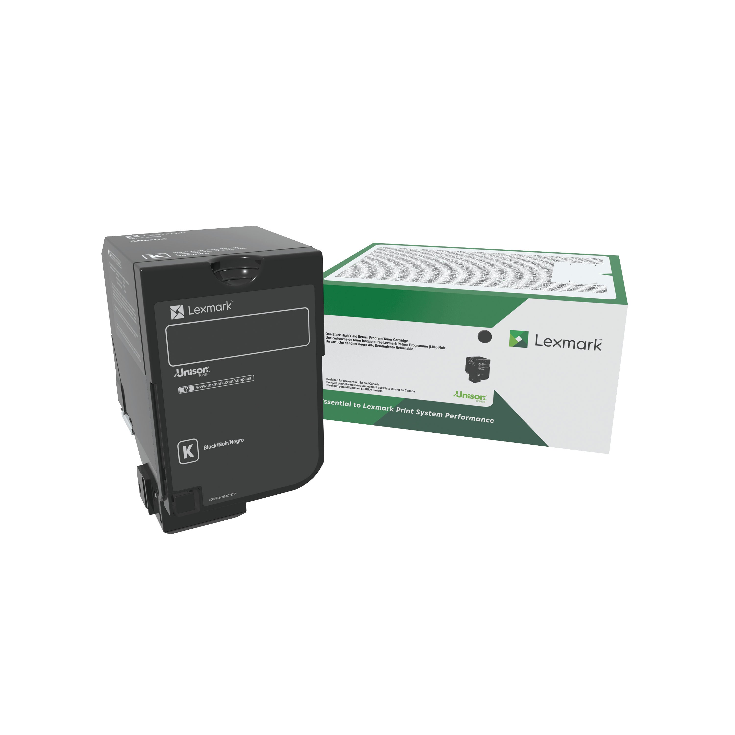 Lexmark CS/CX72xx Return Programme 3K Toner Cartridge Black 74C20K0