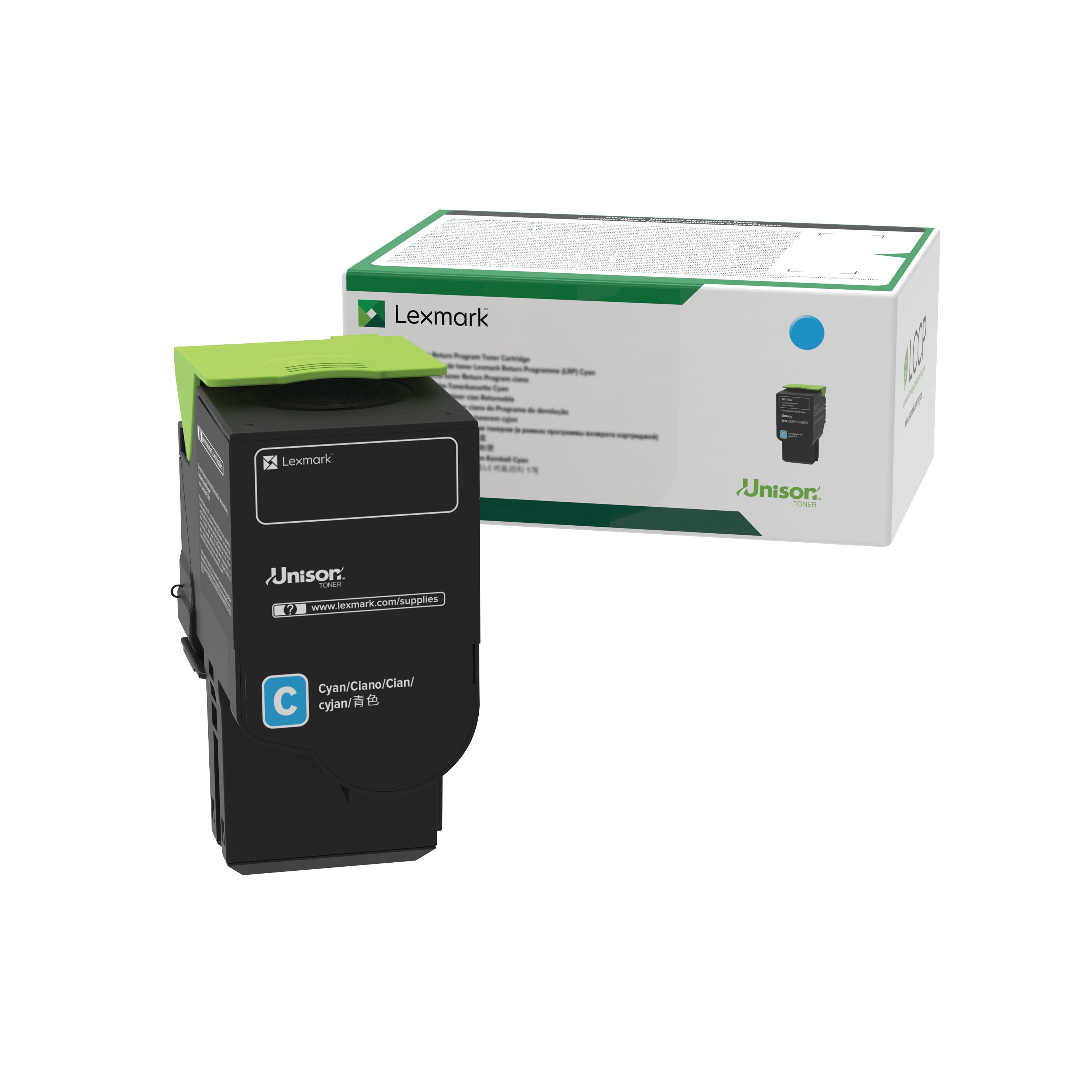 Lexmark C/CM2325 Return Programme 1K Toner Cartridge Cyan C2320C0