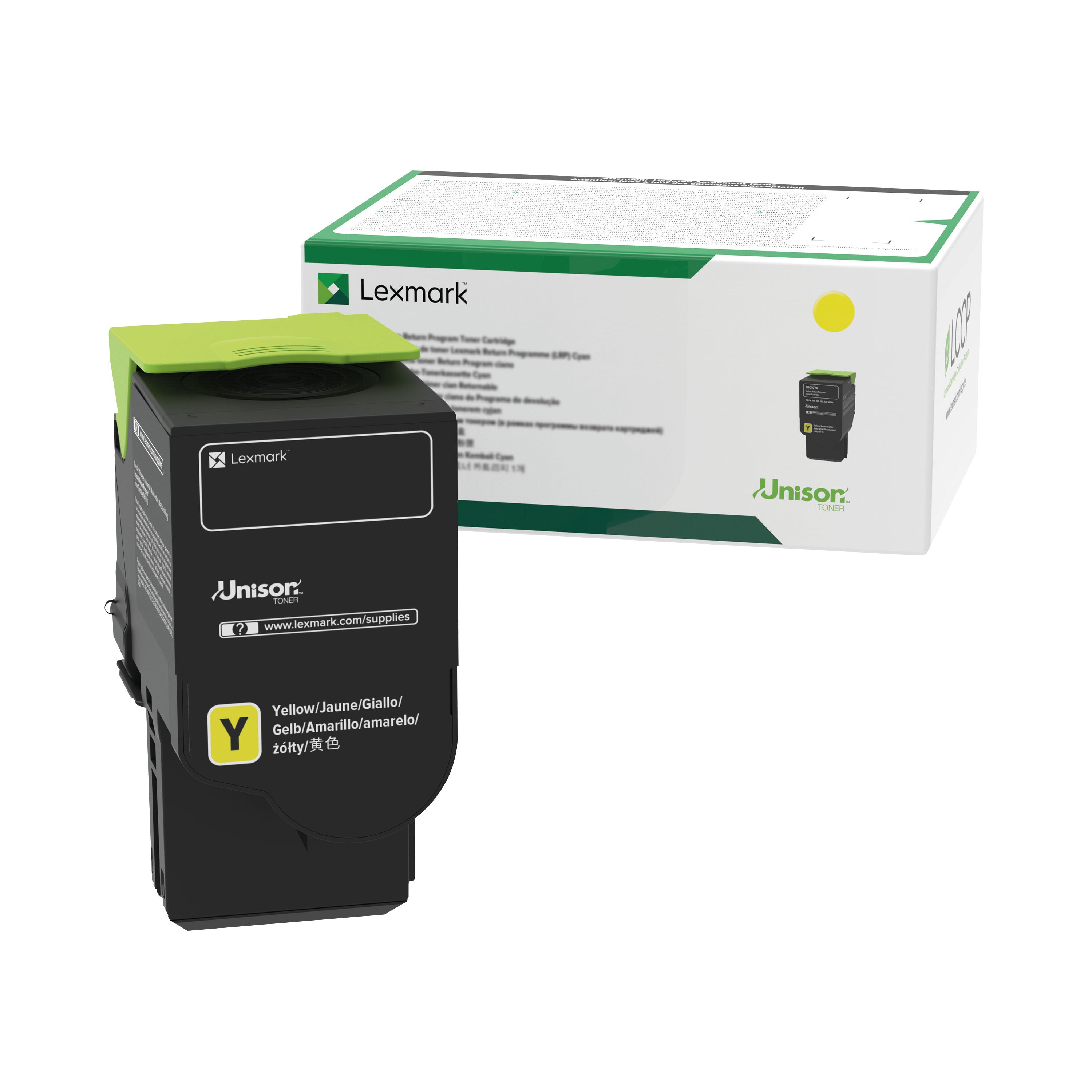 Lexmark C/CM2425 Return Programme 3.5K Toner Cartridge Extra High Yield Yellow C242XY0