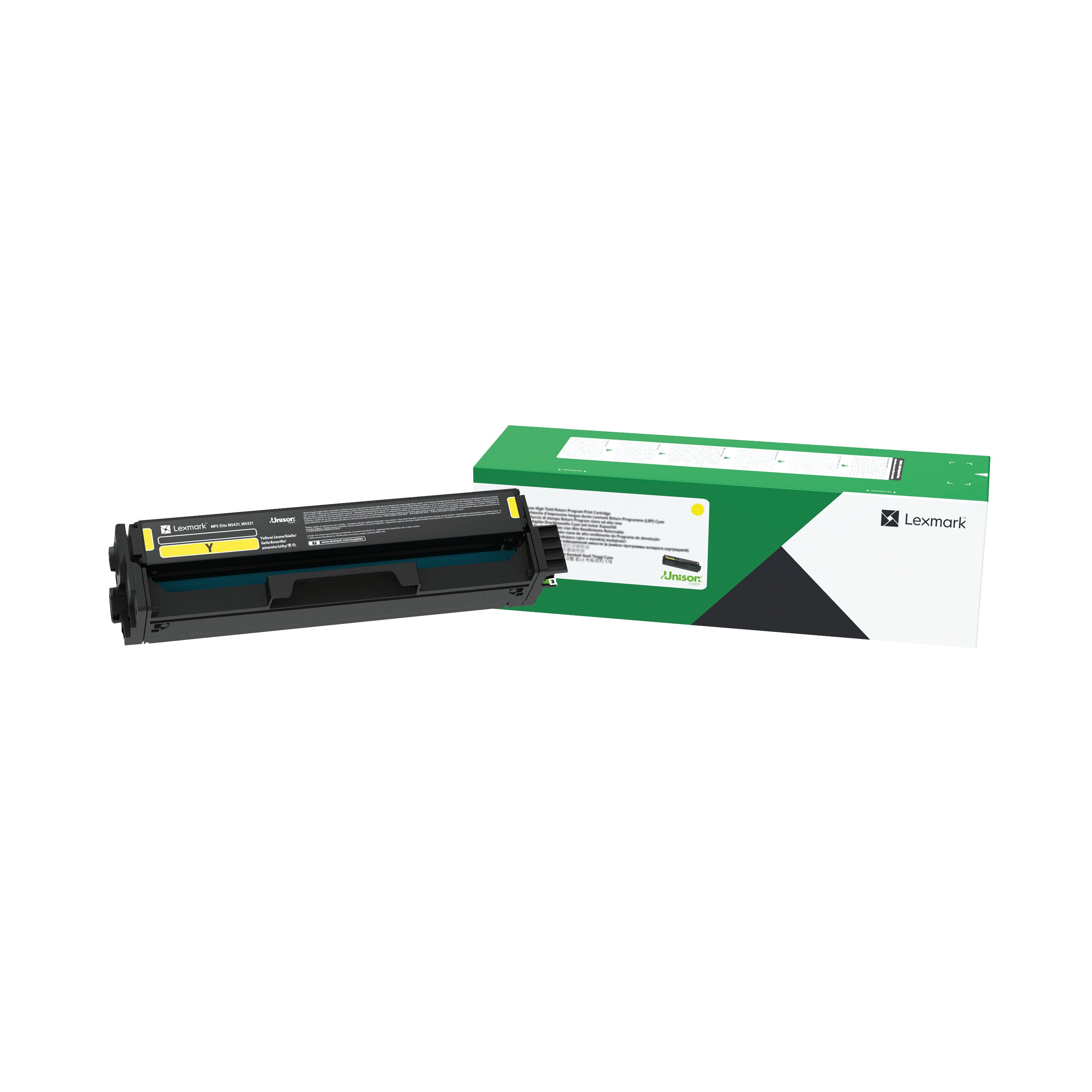 Lexmark C/MC3226 Return Programme 2.5K Toner Cartridge High Yield Yellow C332HY0