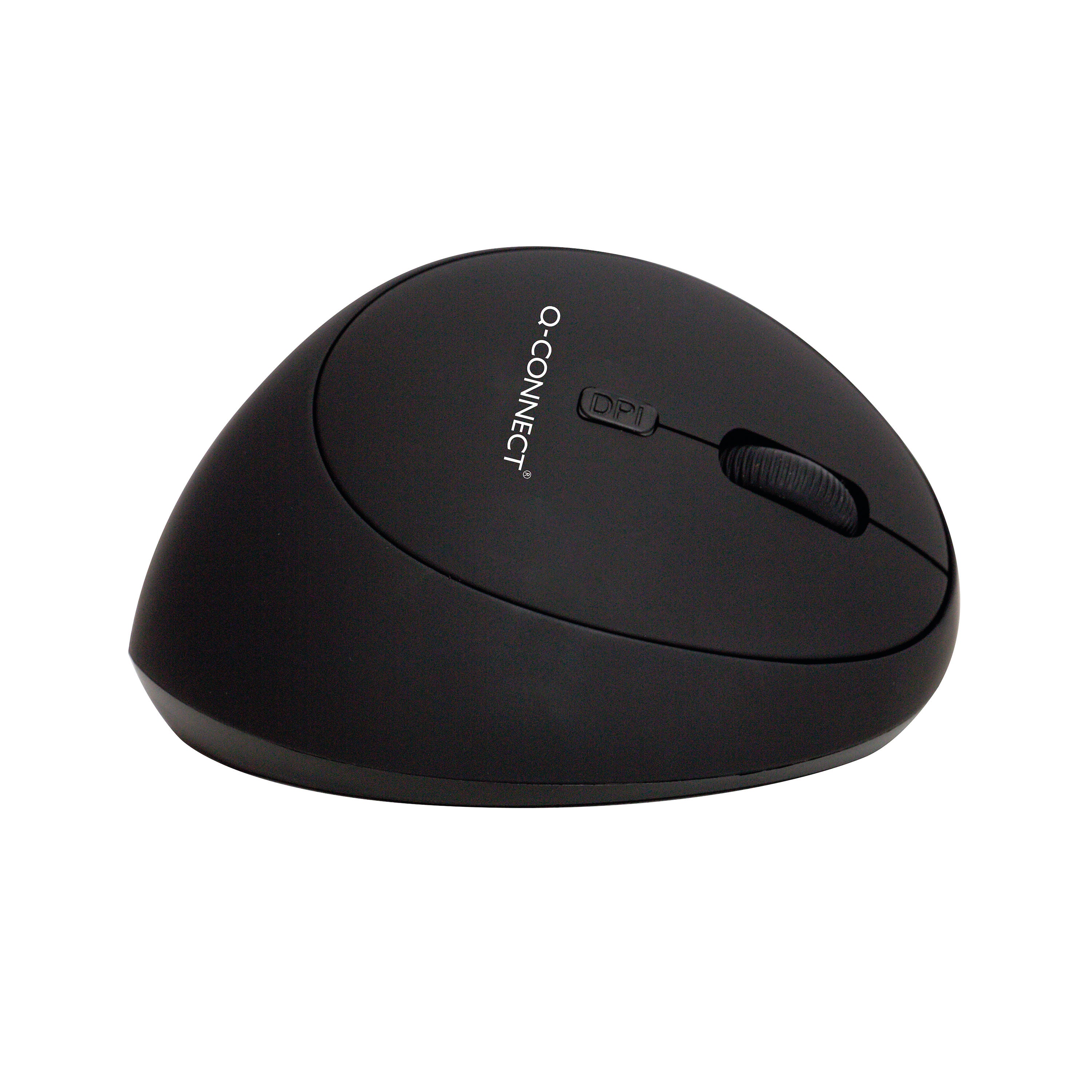 Q-Connect Ergonomic Wireless Vertical Right Handed Mouse Black M004_3