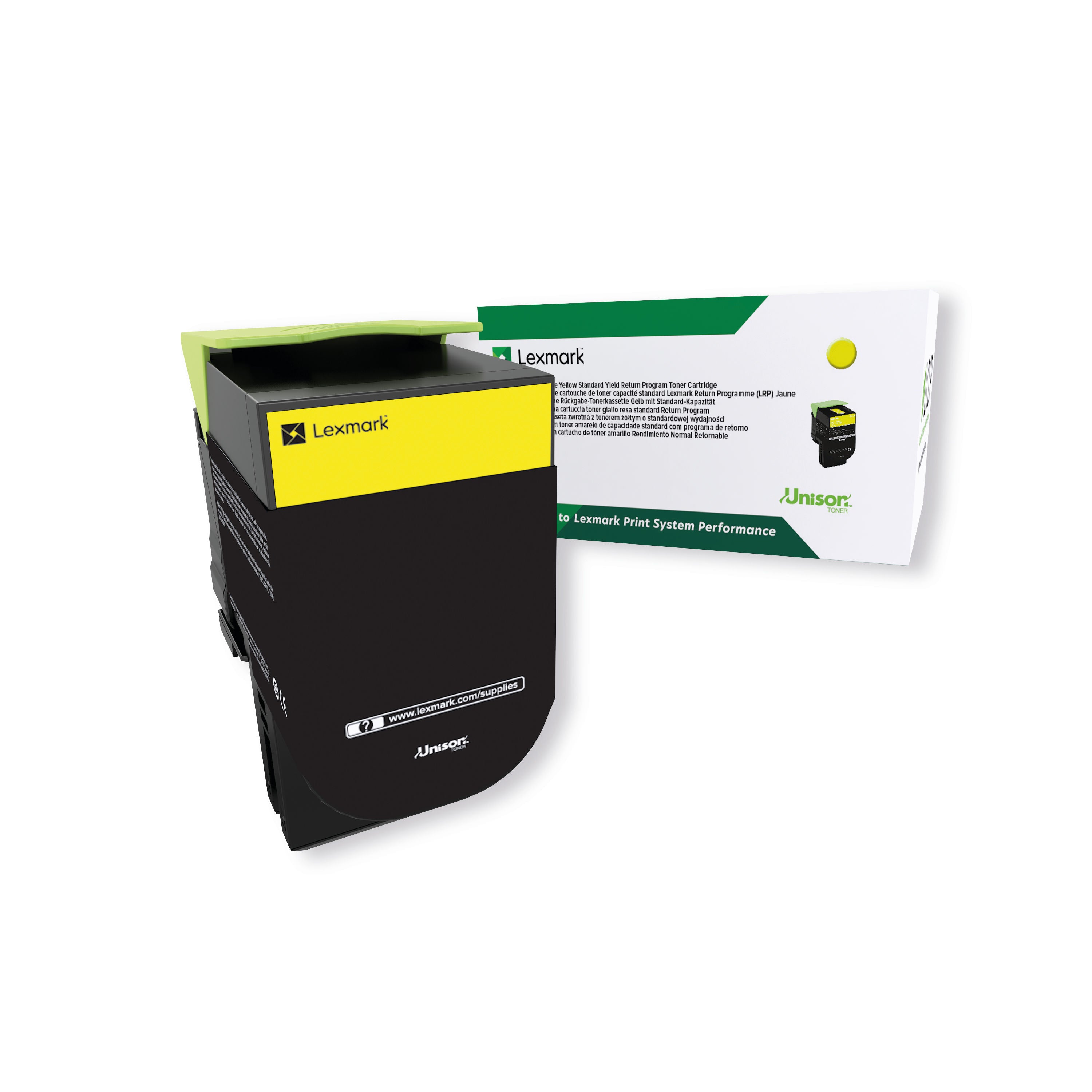 Lexmark CS/CX331 Return Programme 4.5K Toner Cartridge High Yield Yellow 20N2HY0