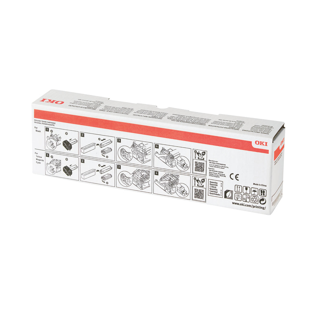 Oki C824 5K Toner Cartridge Cyan 47095703_4