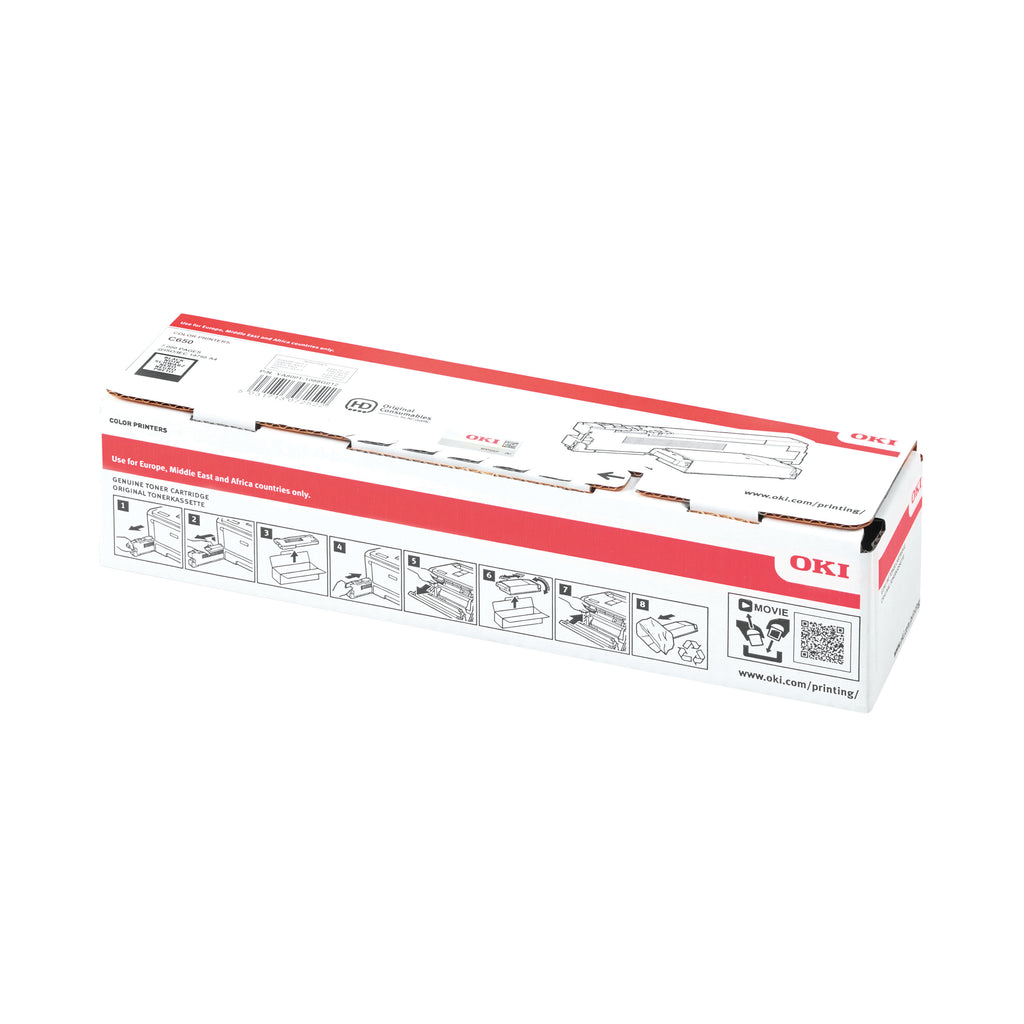 Oki C650 7K Toner Cartridge Black 09006130_2