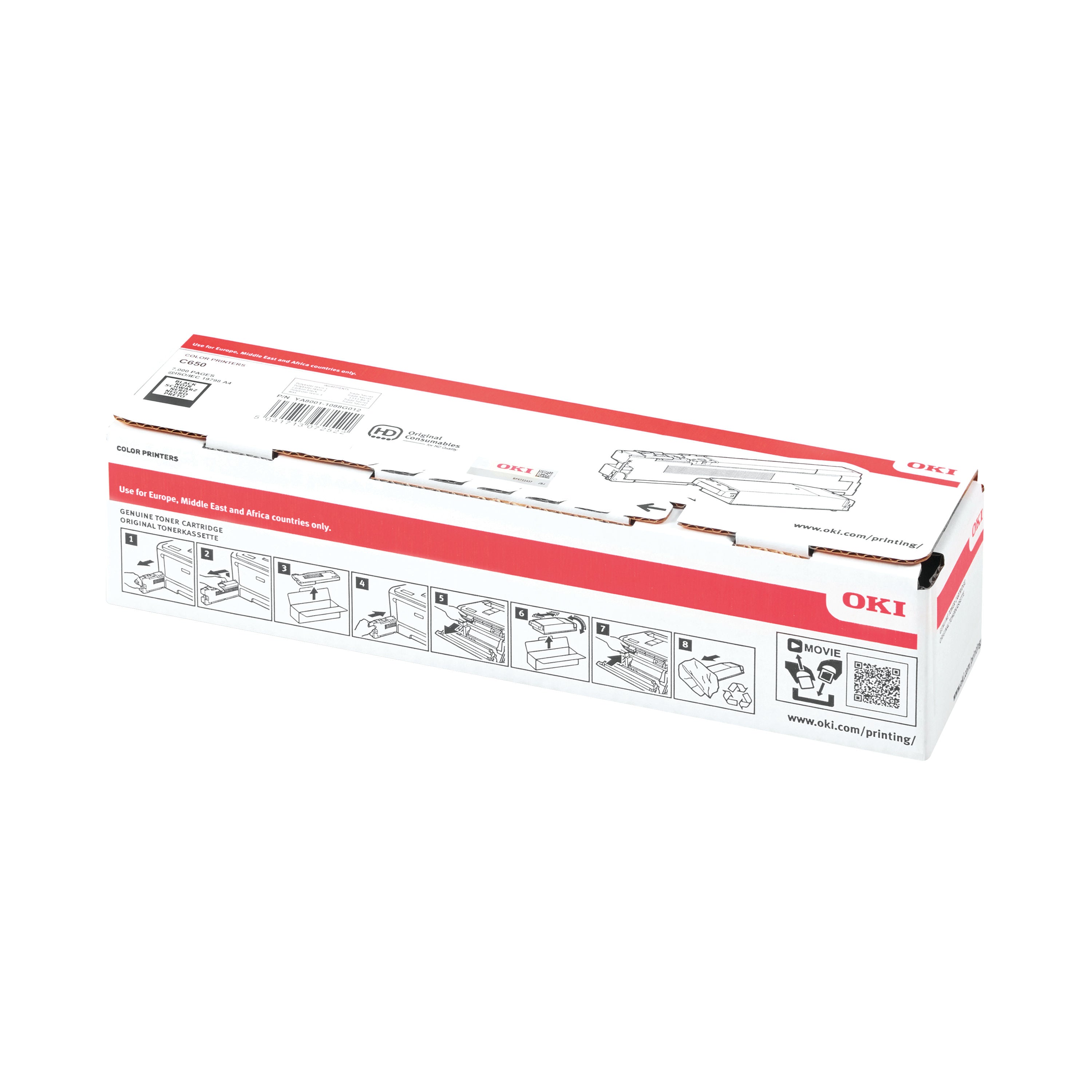 Oki C650 7K Toner Cartridge Black 09006130_2