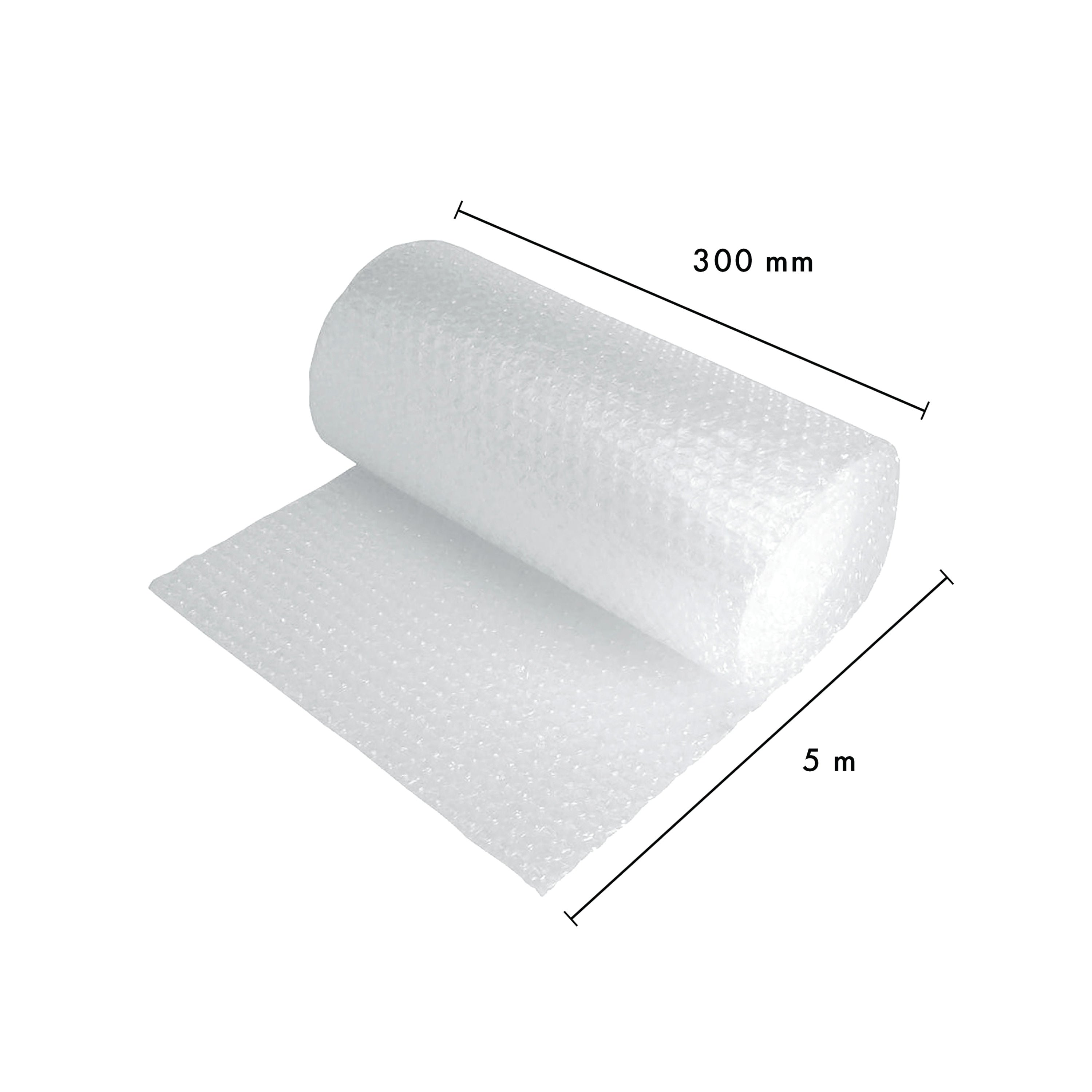 Go Secure by 5 Star Bubble Wrap Rolls 300mm x 5m Transparent  PB10604_2