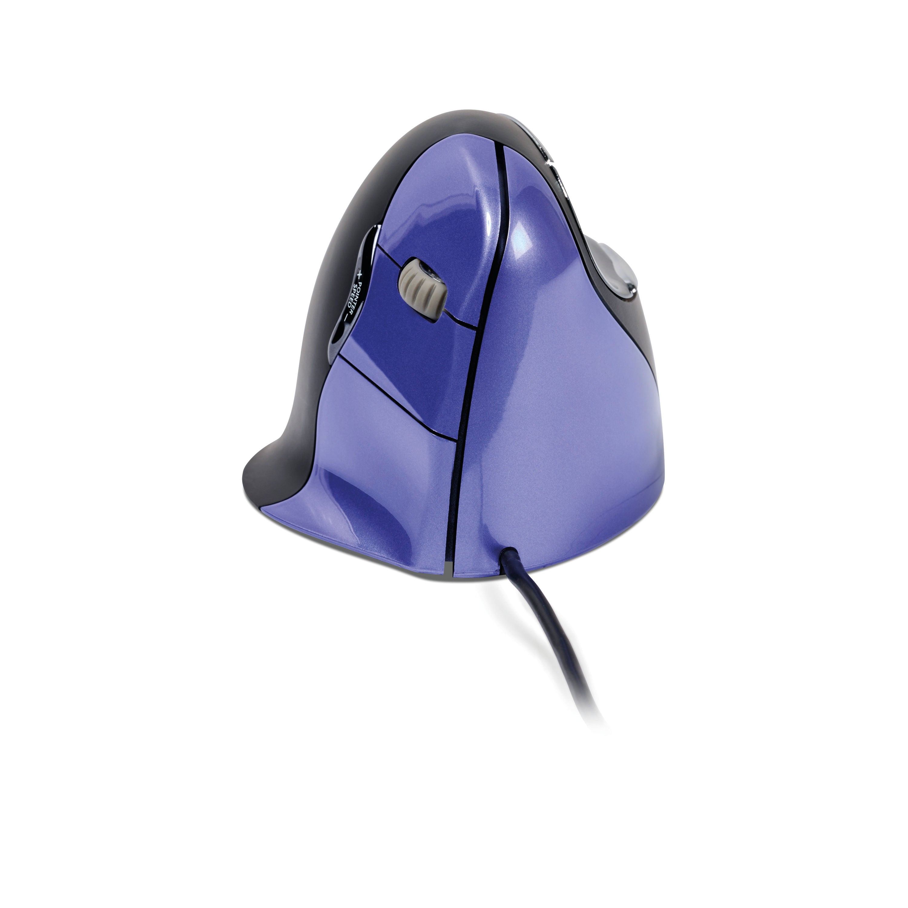 BakkerElkhuizen Evoluent 4 Small Wired Right Handed Vertical Mouse Black/Purple BNEEVR4S_3