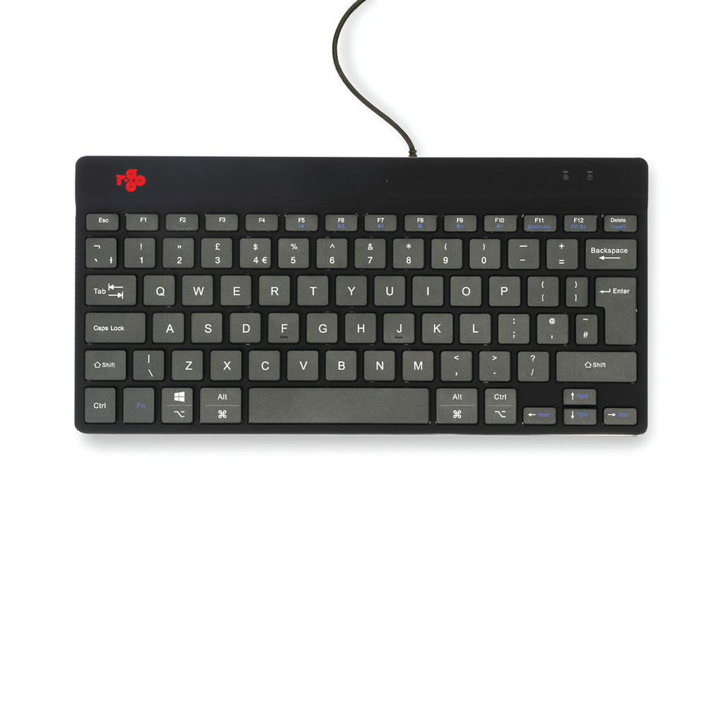 R-Go Compact Break Keyboard Wired Black UK QWERTY RGOCOUKWDBL_5