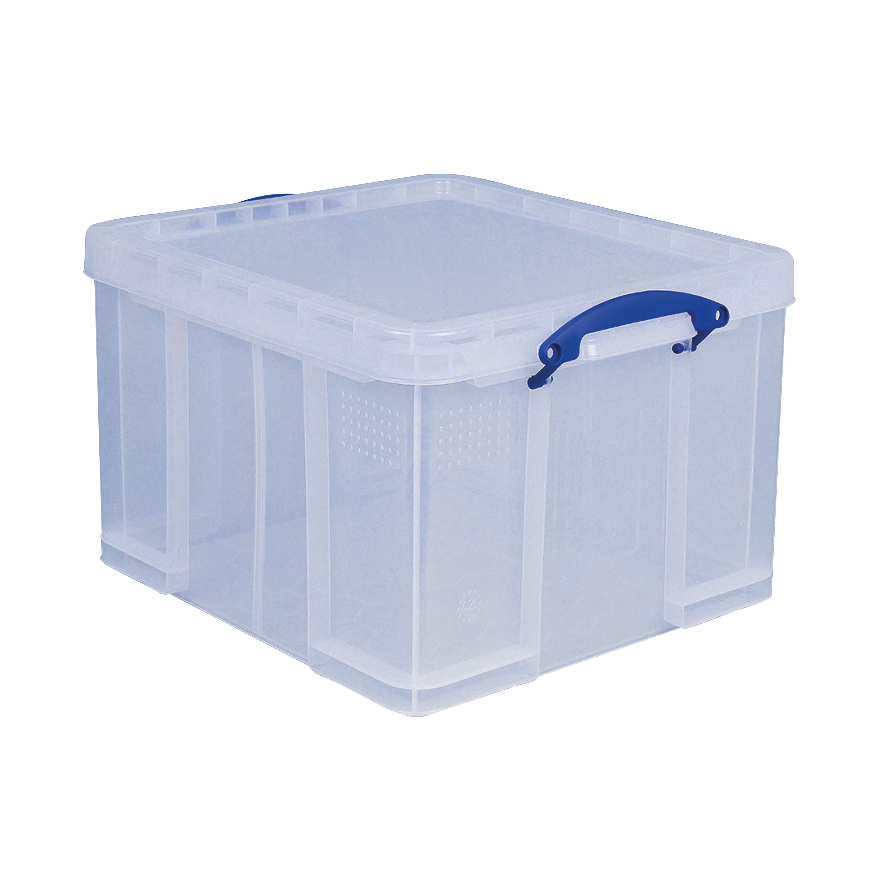 Really Useful 42L Plastic Storage Box W520xD440xH310mm Clear HBC_3
