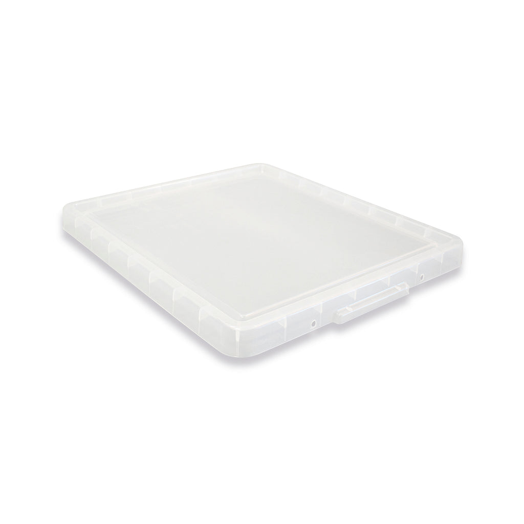Really Useful 35L Plastic Storage Box With Lid W480xD390xH310mm Clear 35C_2