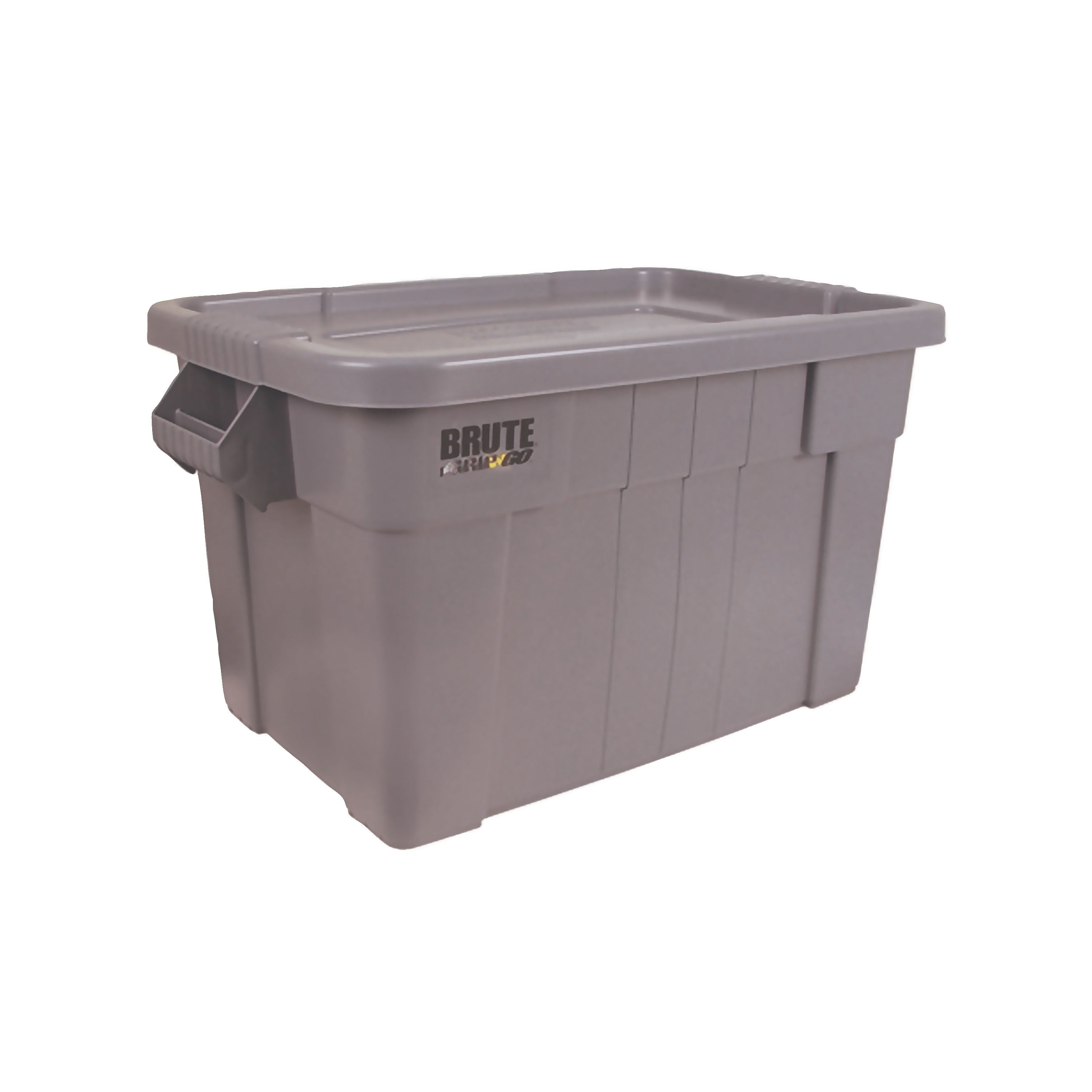 Brute Tote Box/Lid 75 Litre Grey W441xD384xL707mm 382216