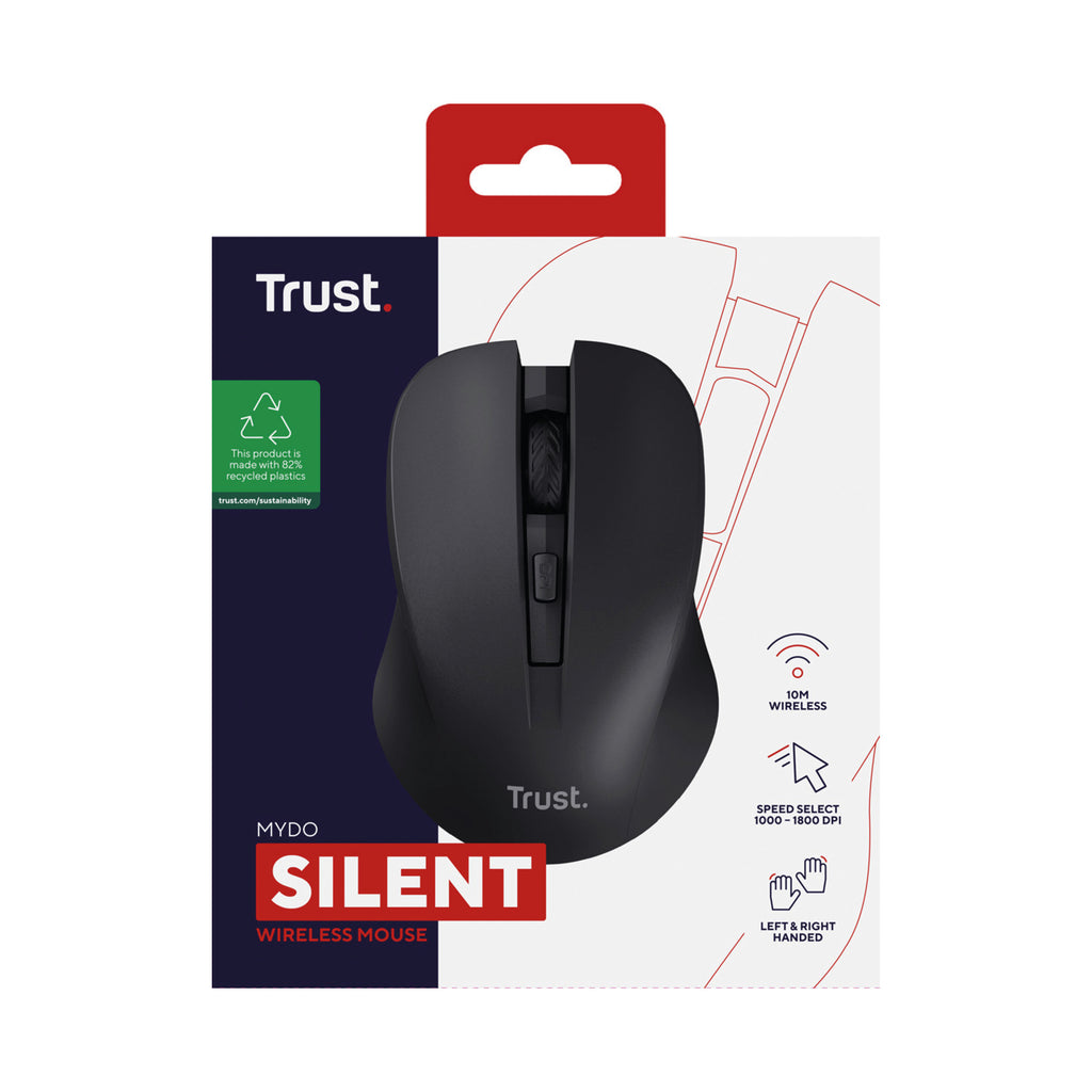 Trust Mydo Wireless Silent Optical Mouse Black 25084_5
