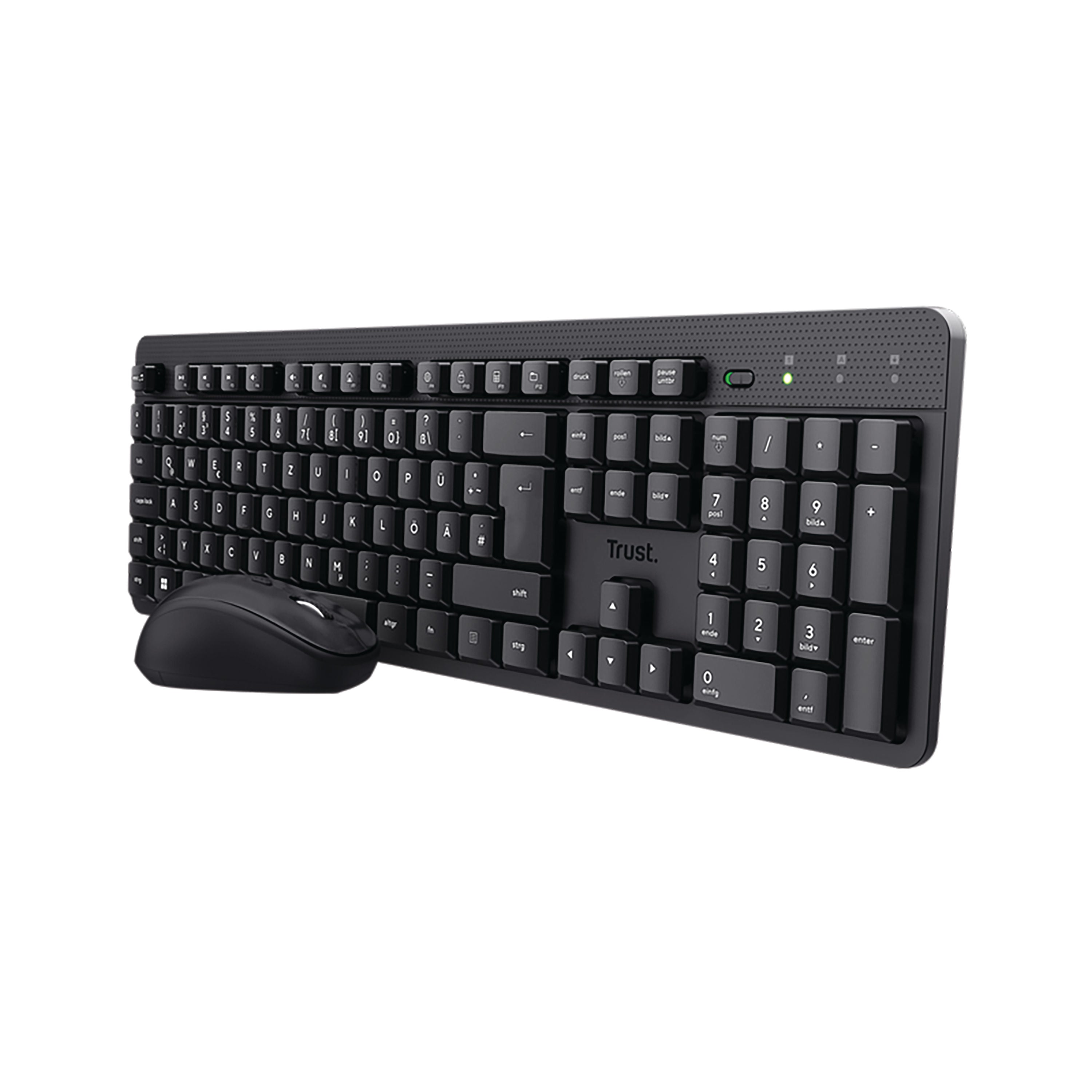 Trust TKM-360 Wireless Keyboard and Mouse Set Black 25358_3