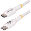 STARTECH USB-C Plug to USB-C Plug 240W PD EPR Charging Lead White