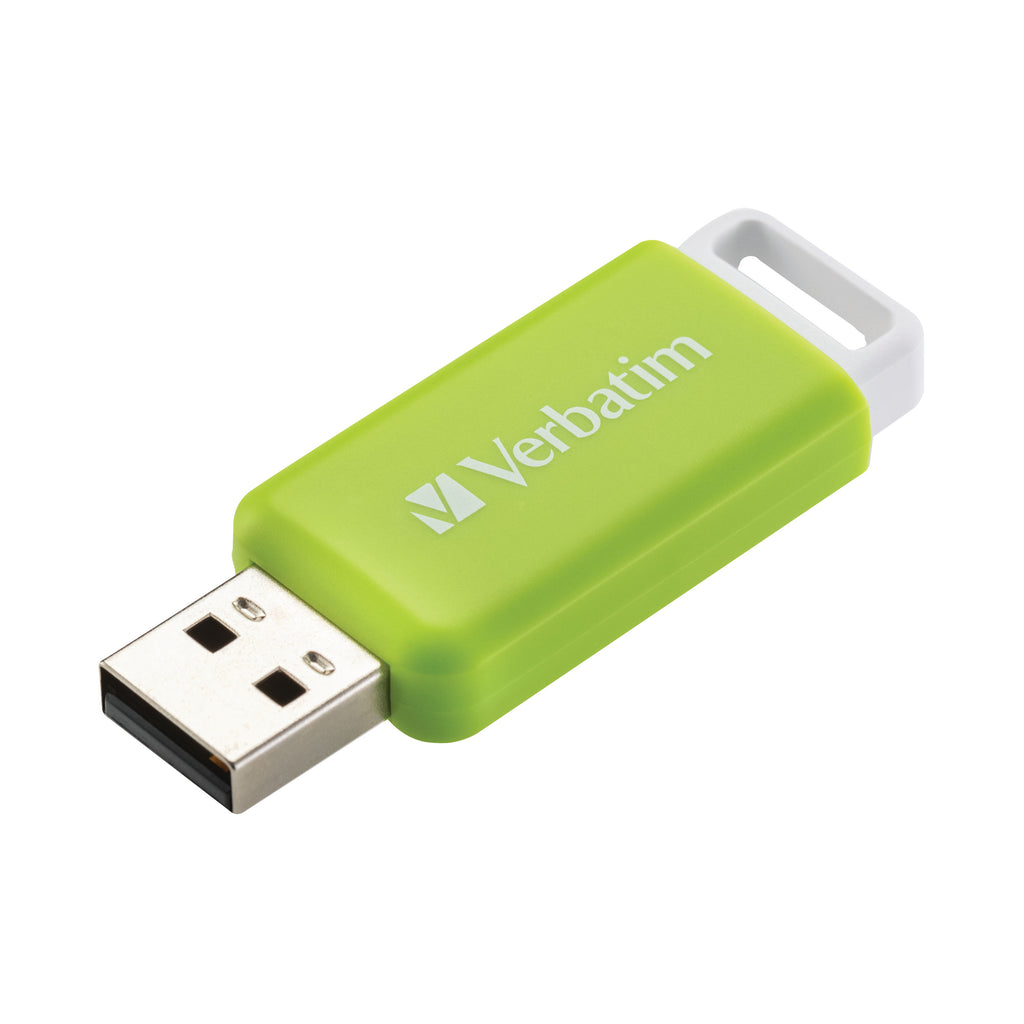 Verbatim Databar USB Drive USB 2.0 32GB Green 49454_2