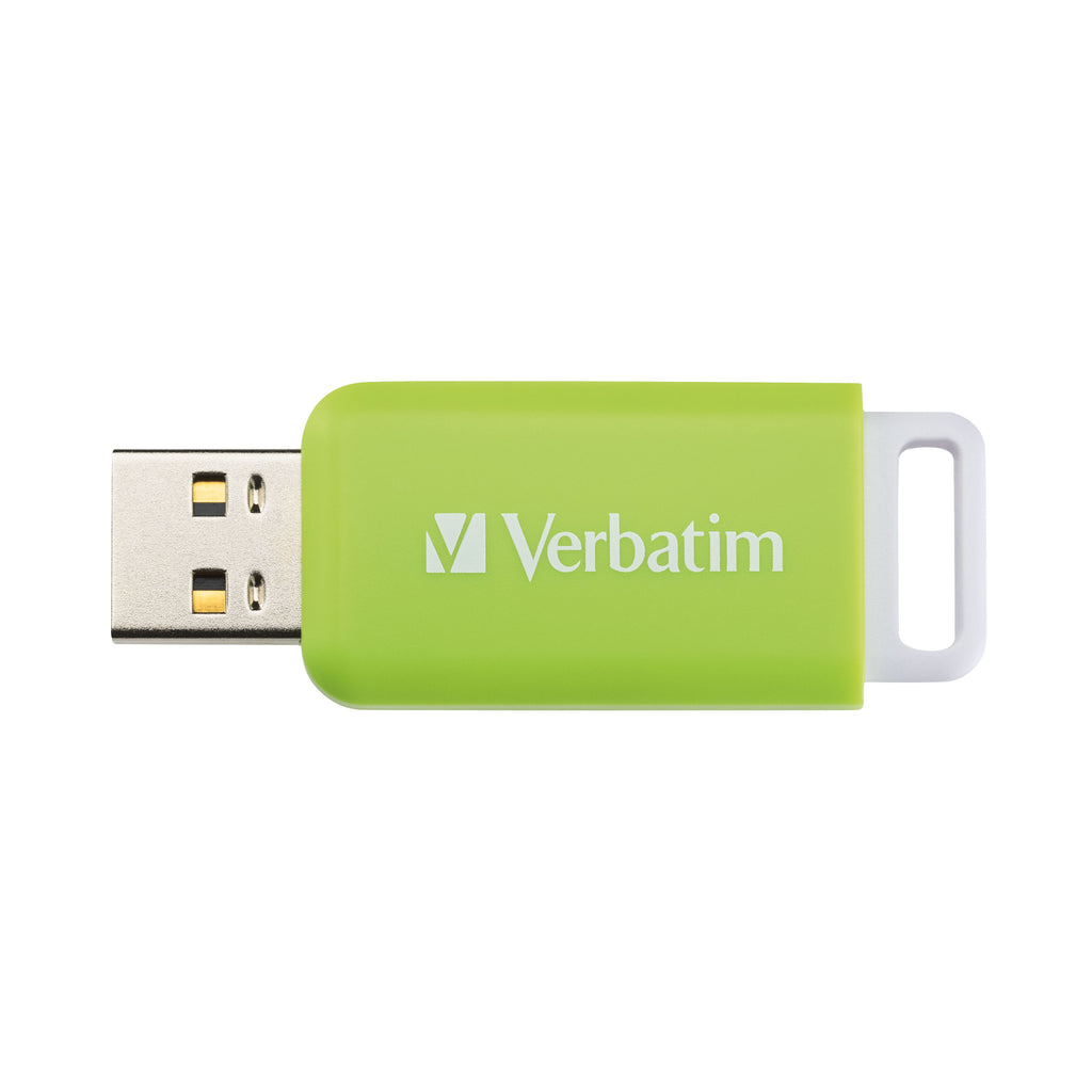 Verbatim Databar USB Drive USB 2.0 32GB Green 49454_4