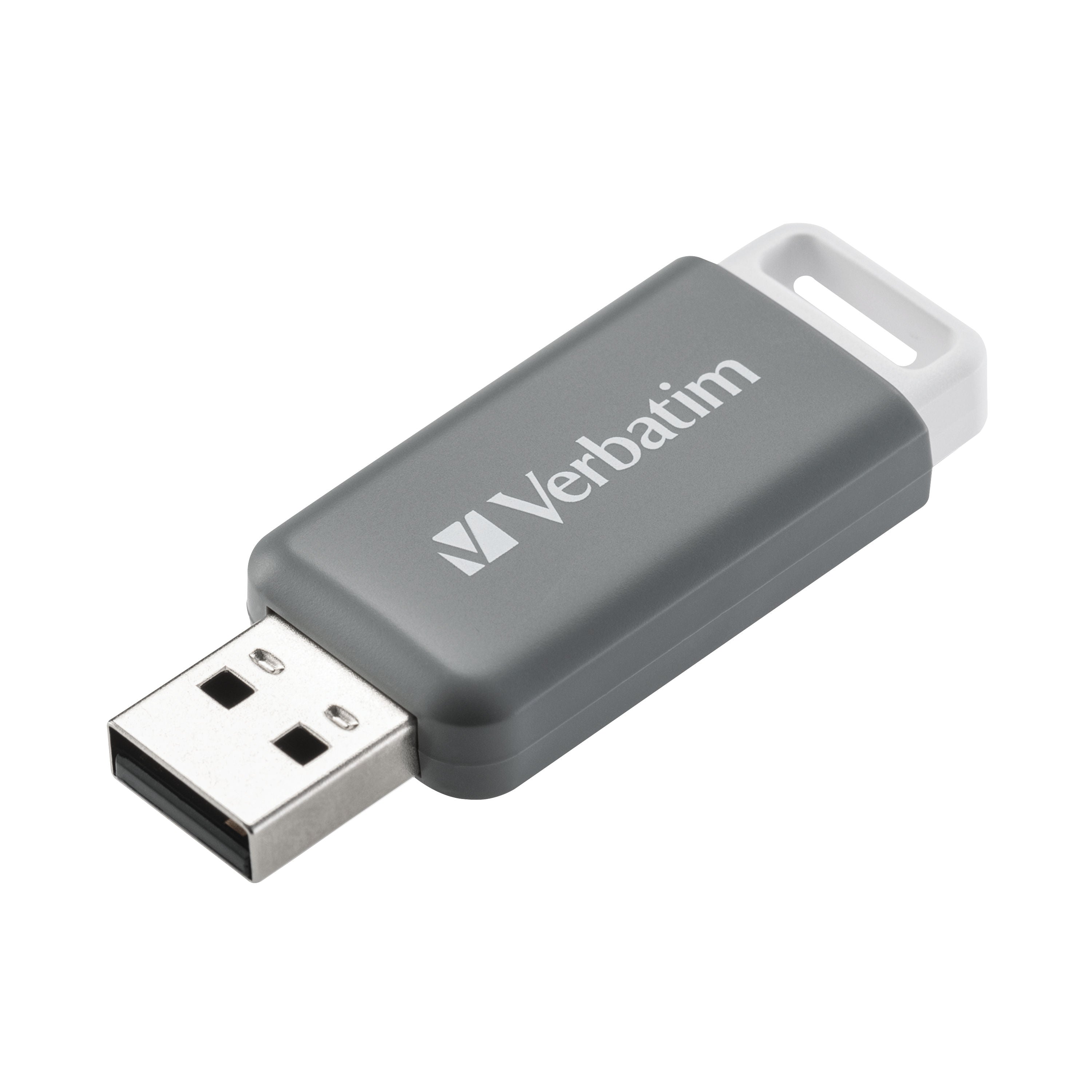 Verbatim Databar USB Drive USB 2.0 128GB Grey 49456_2