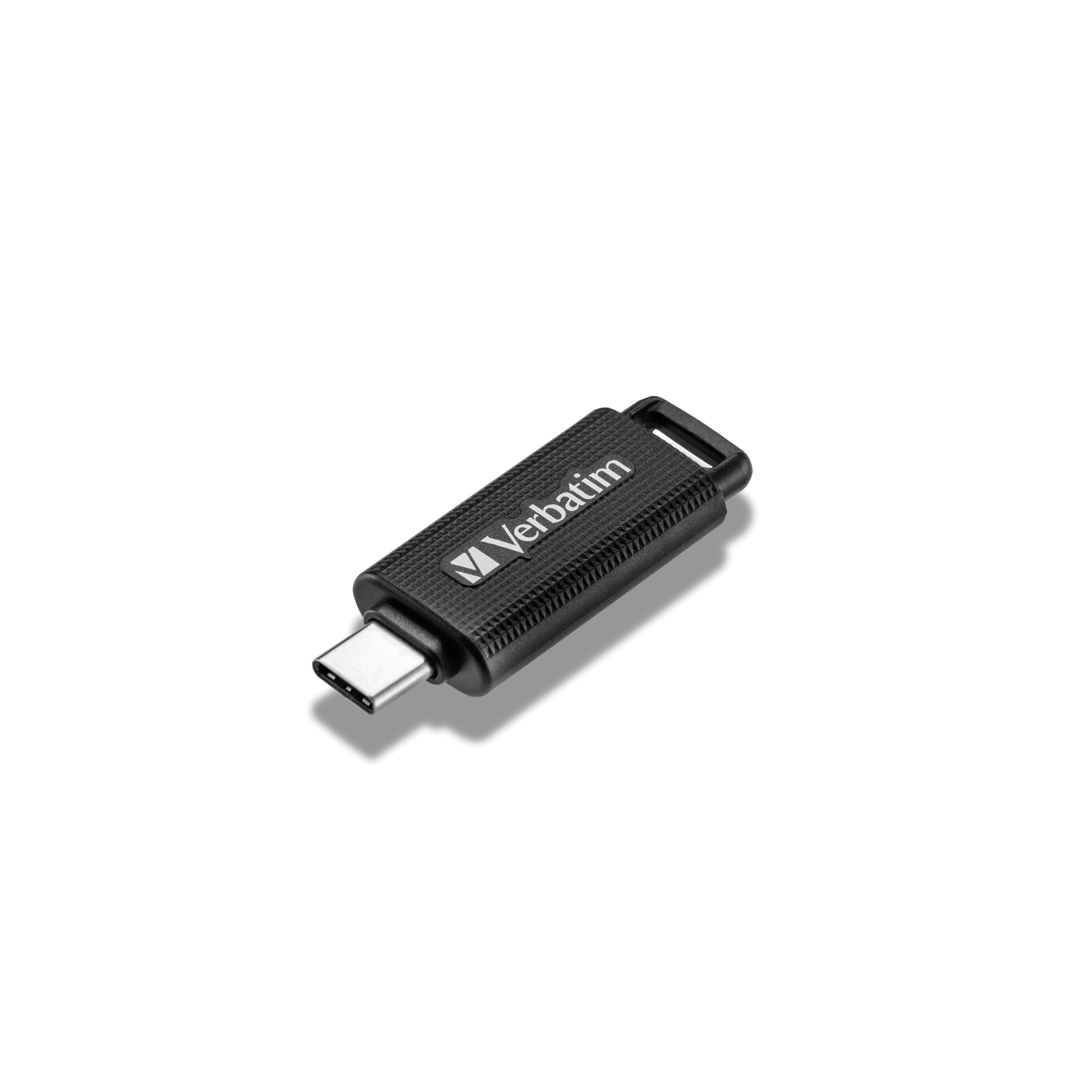 Verbatim Store n Go USB-C 3.2 Gen 1 Flash Drive 32GB ABS Black 49457_3
