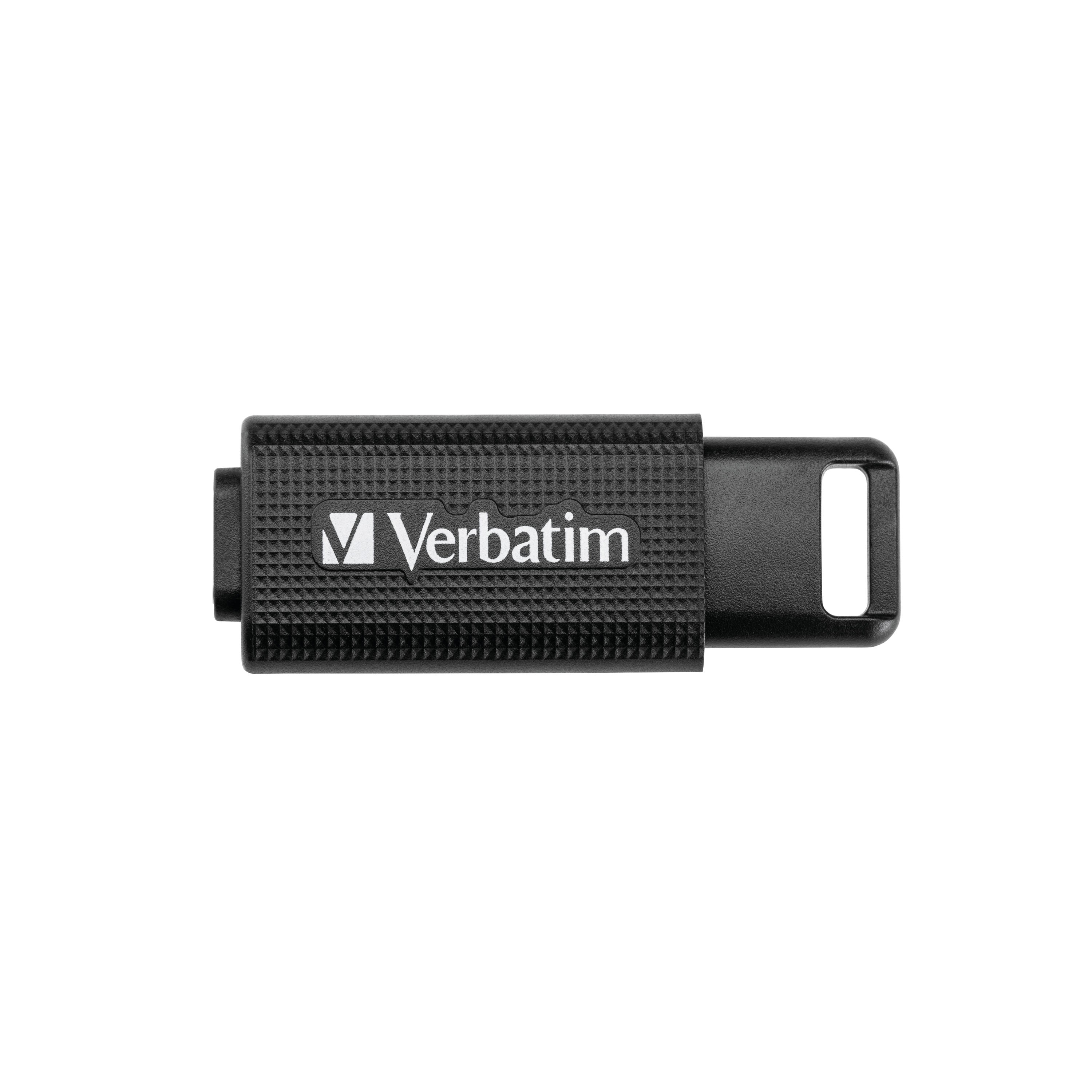 Verbatim Store n Go USB-C 3.2 Gen 1 Flash Drive 128GB ABS Black 49459_2