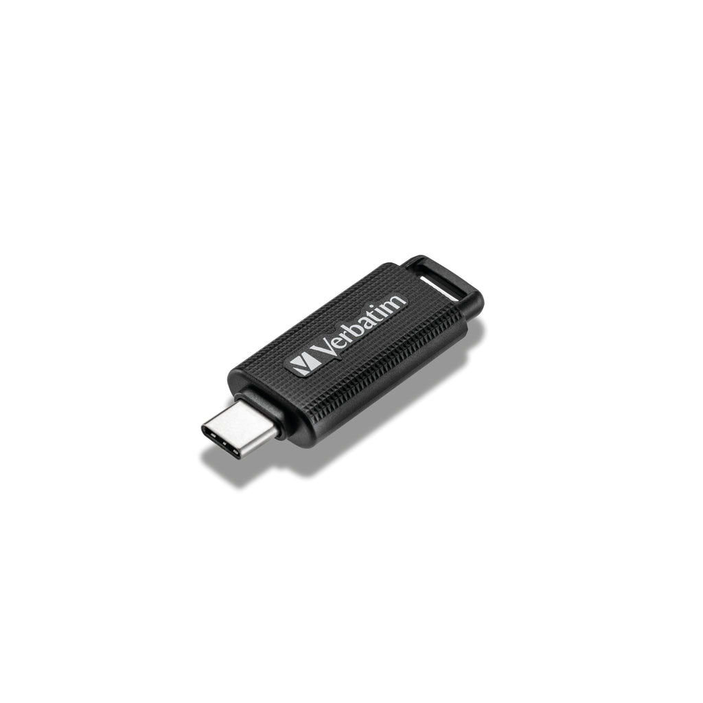 Verbatim Store n Go USB-C 3.2 Gen 1 Flash Drive 128GB ABS Black 49459_3