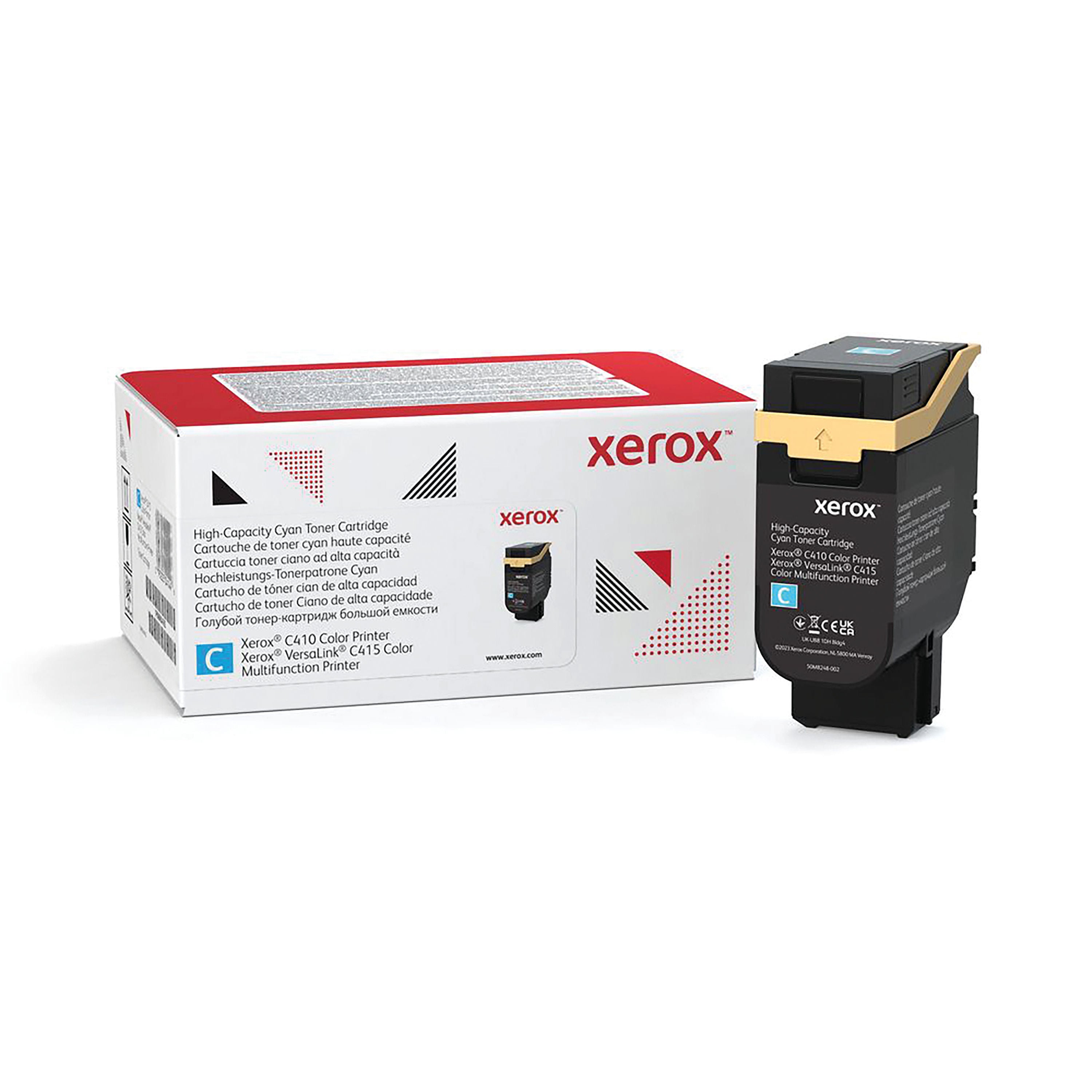 Xerox C410/VersaLink C415 Toner Cartridge High Yield Cyan 006R04686