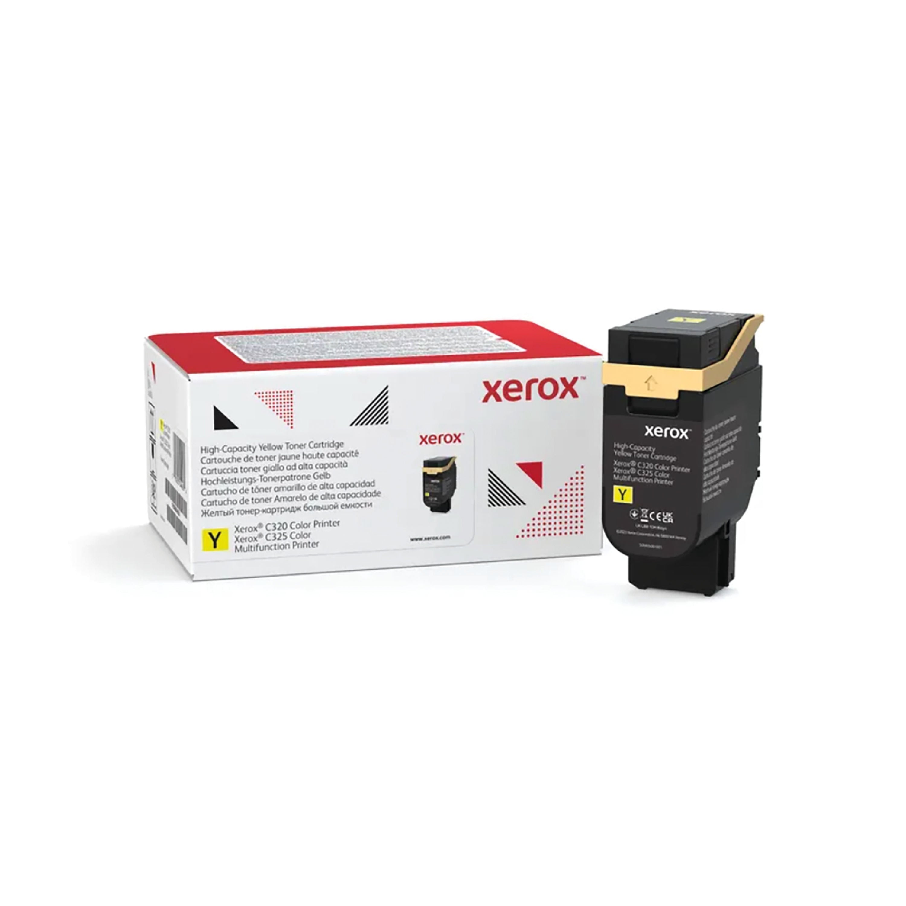 Xerox C320/C325 Toner Cartridge High Yield Yellow 006R04830